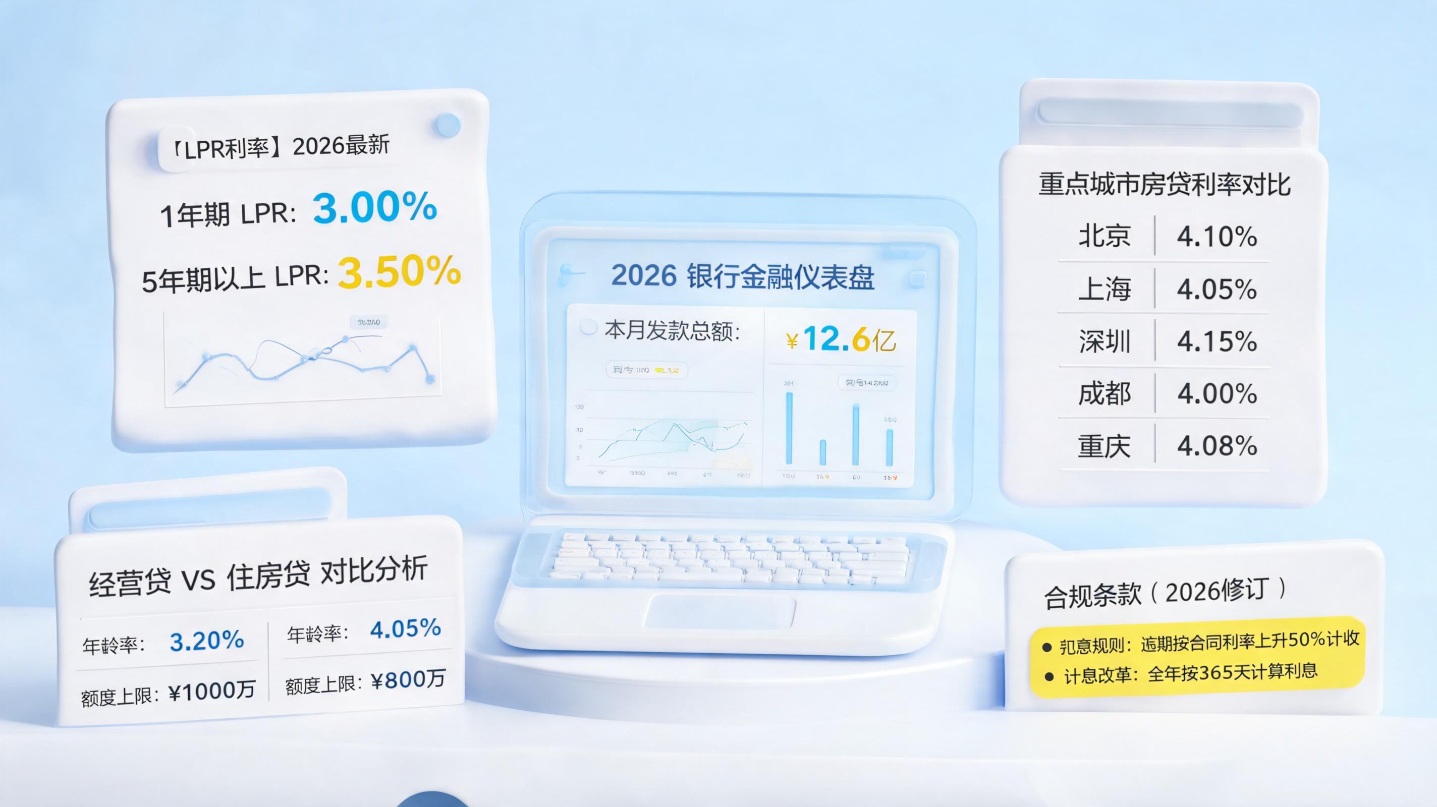 银行贷款利率怎么智能参考设定?2026实用指南