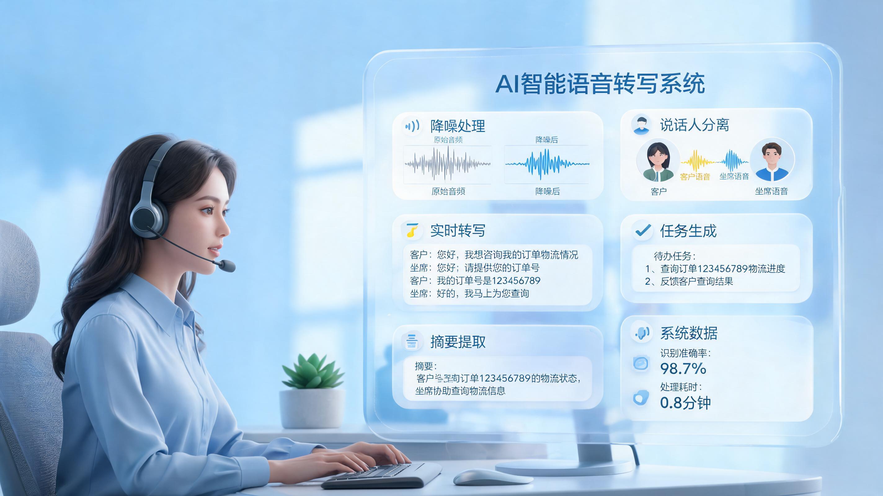 语音咨询转文字工作可以用 AI 做吗？效率与落地建议_图1