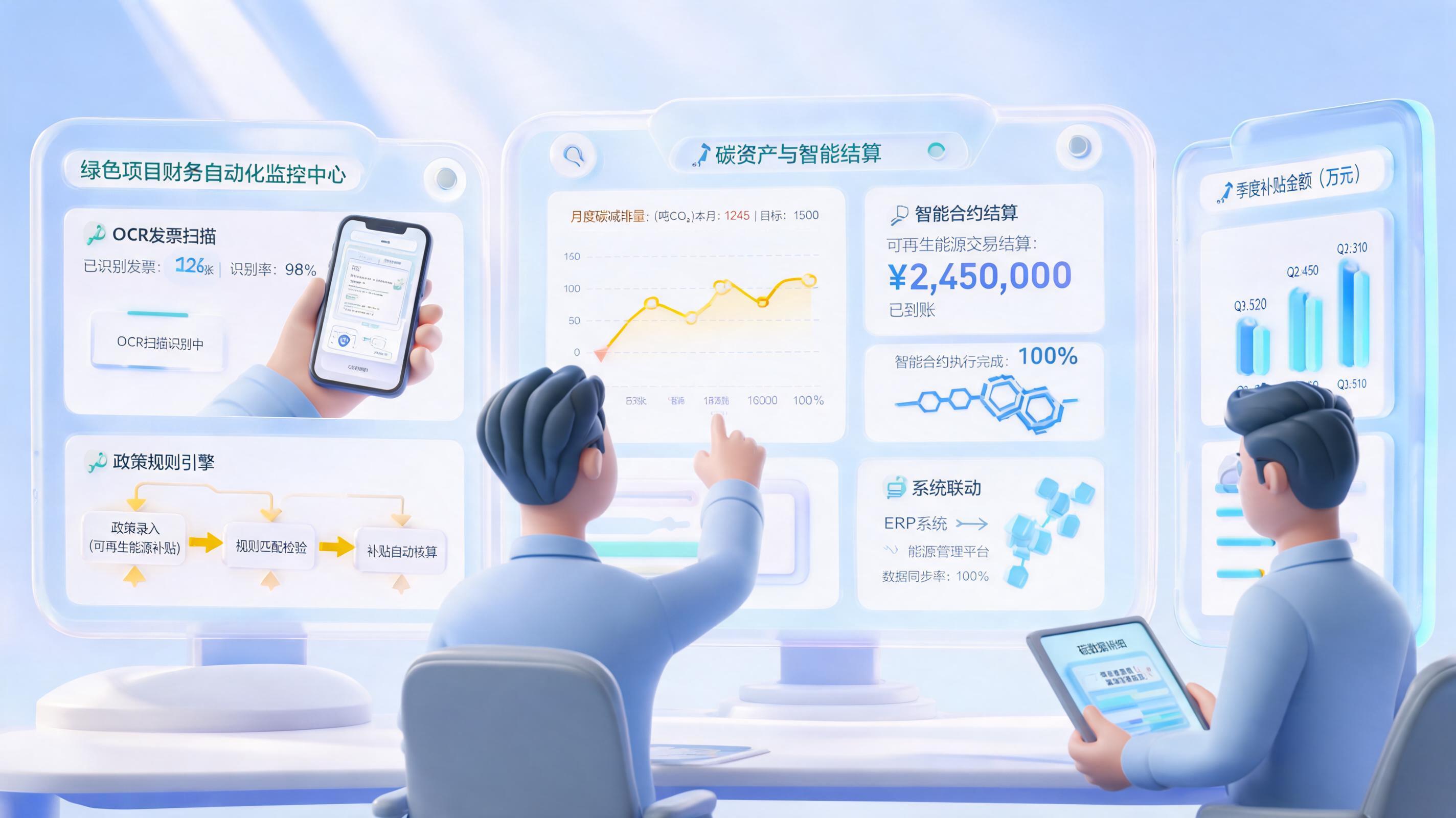 绿色项目账目表自动更新办法：规则与落地_图1