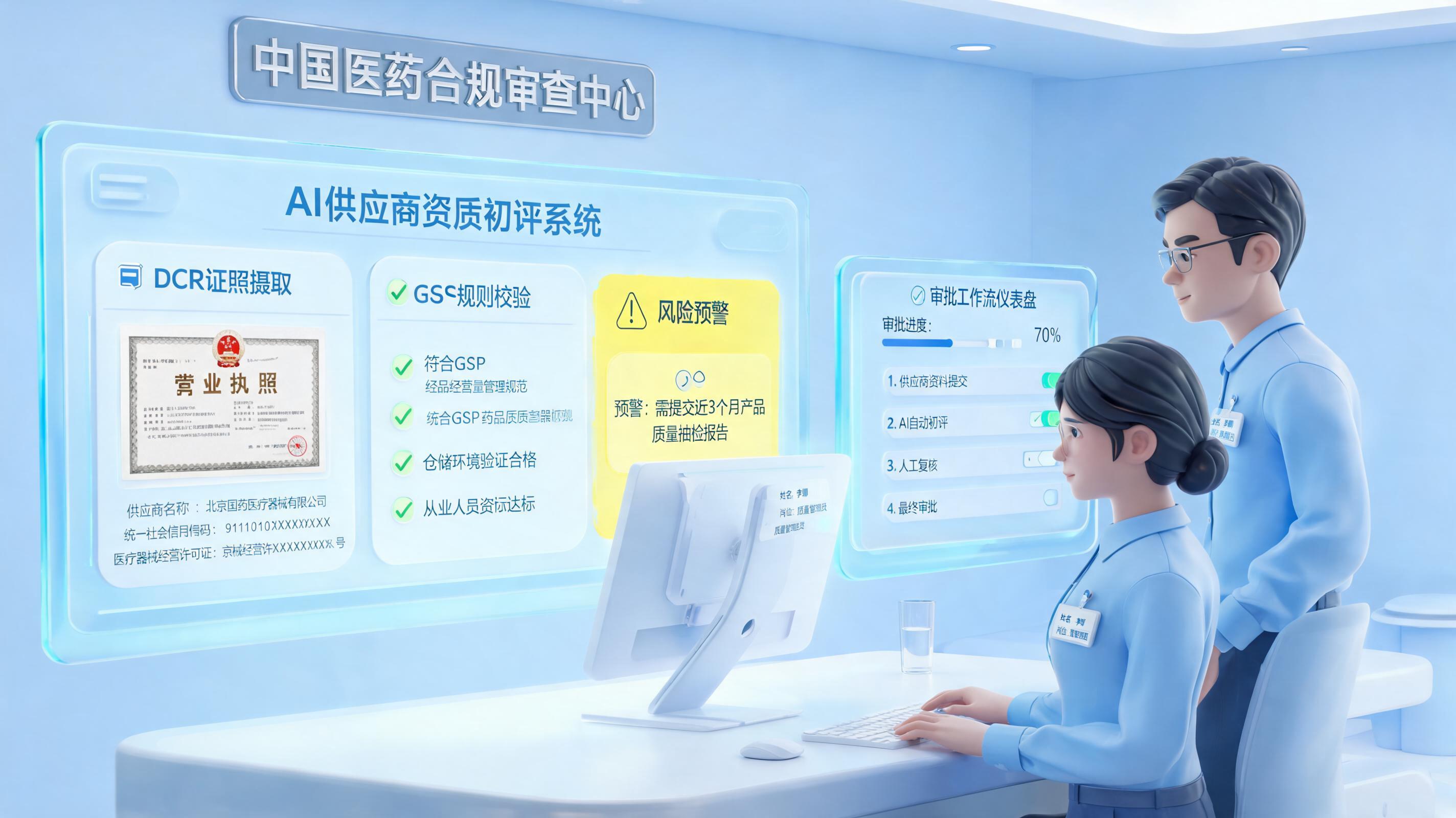 药师帮平台的首营资质审核能用Agent自动化吗？合规提效新解_图1