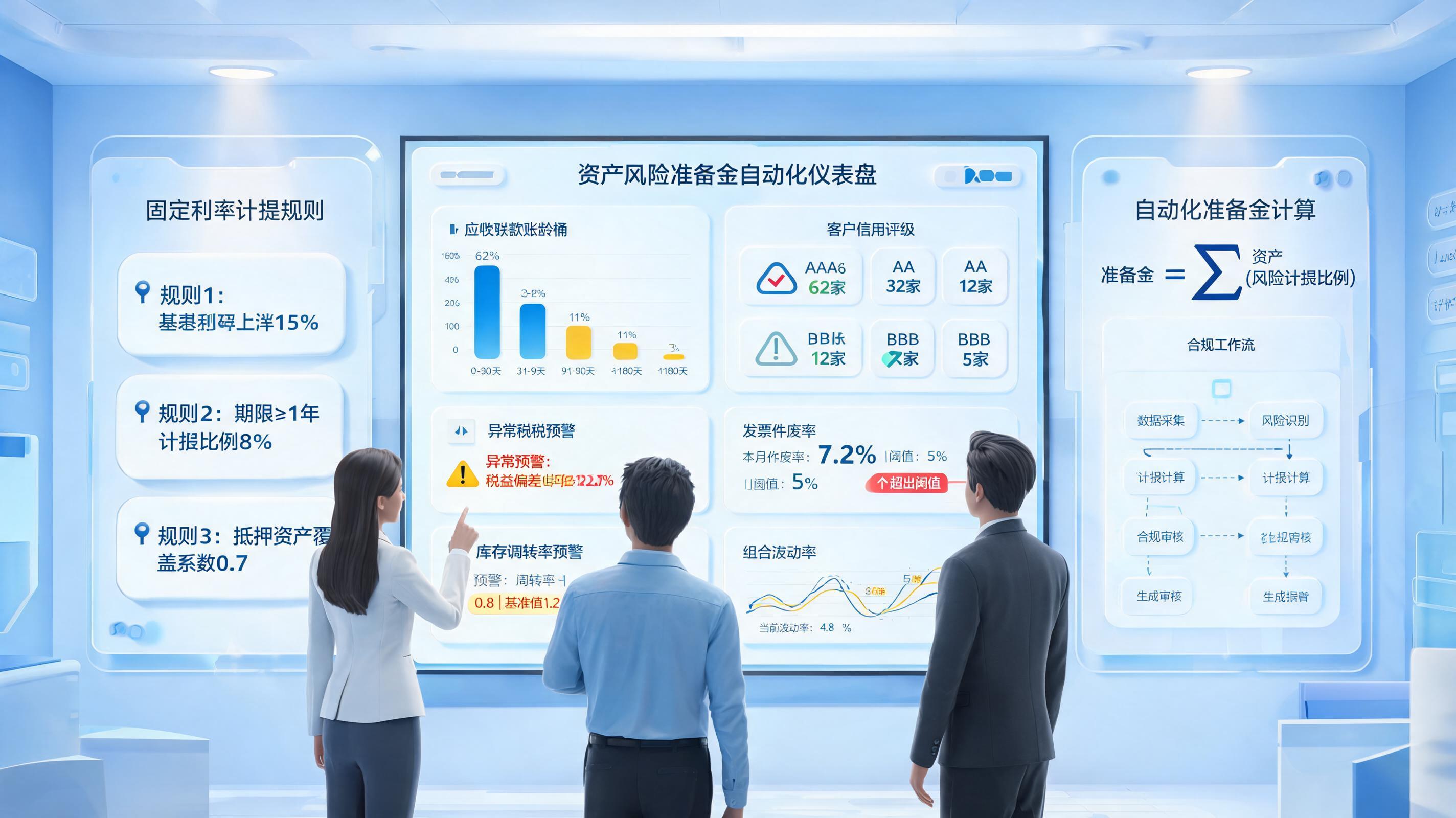 资产风险准备金自动计算方法：规则模型实务_图1
