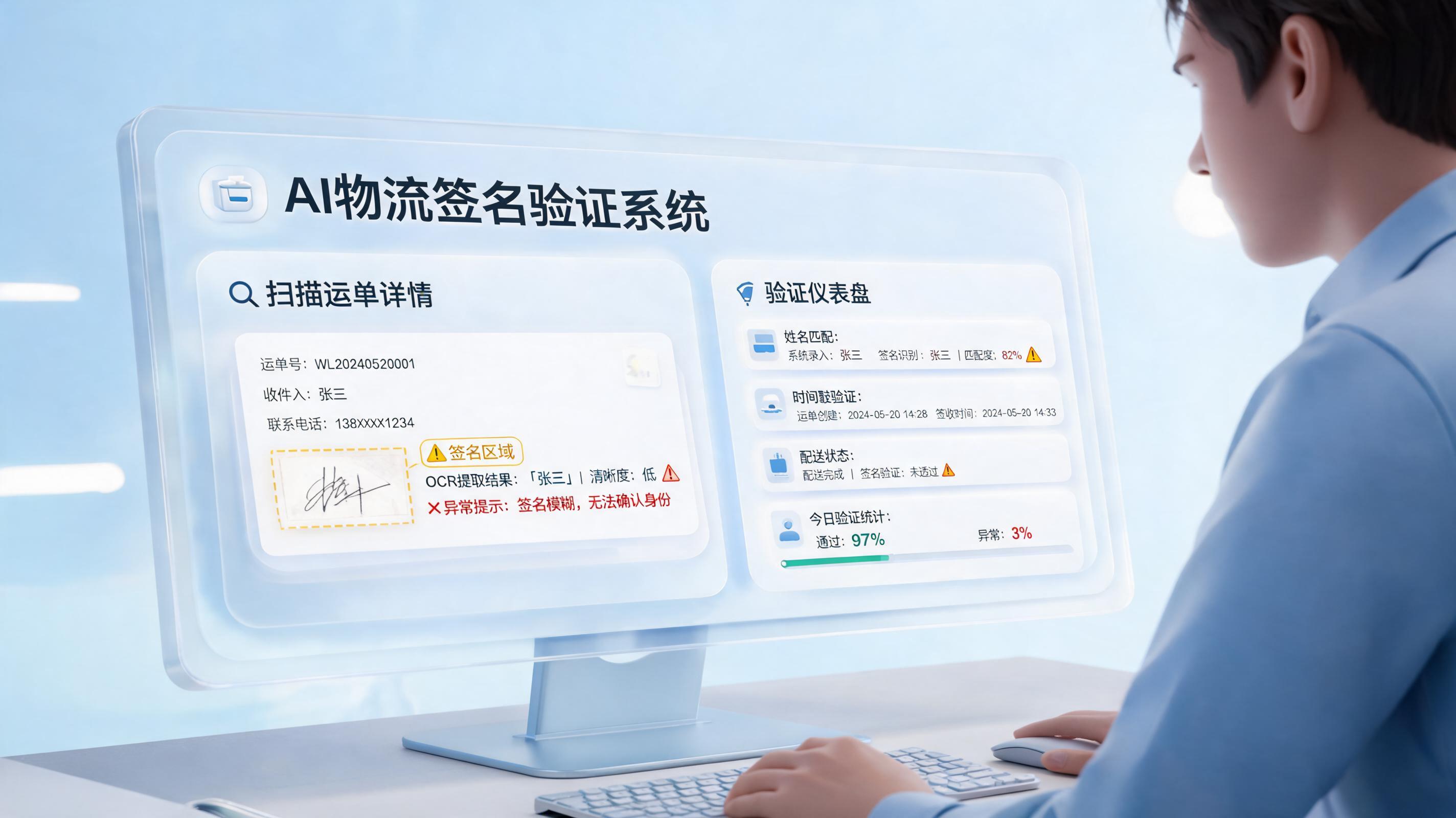 物流运单手写签名的完整性,Agent能自动校验吗?关键判断与落地要点