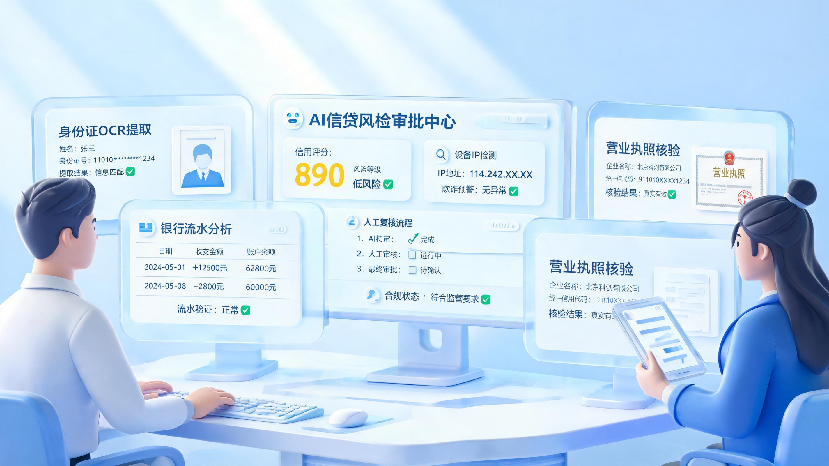 贷款资质审核工作可以用 AI 做吗?边界与落地
