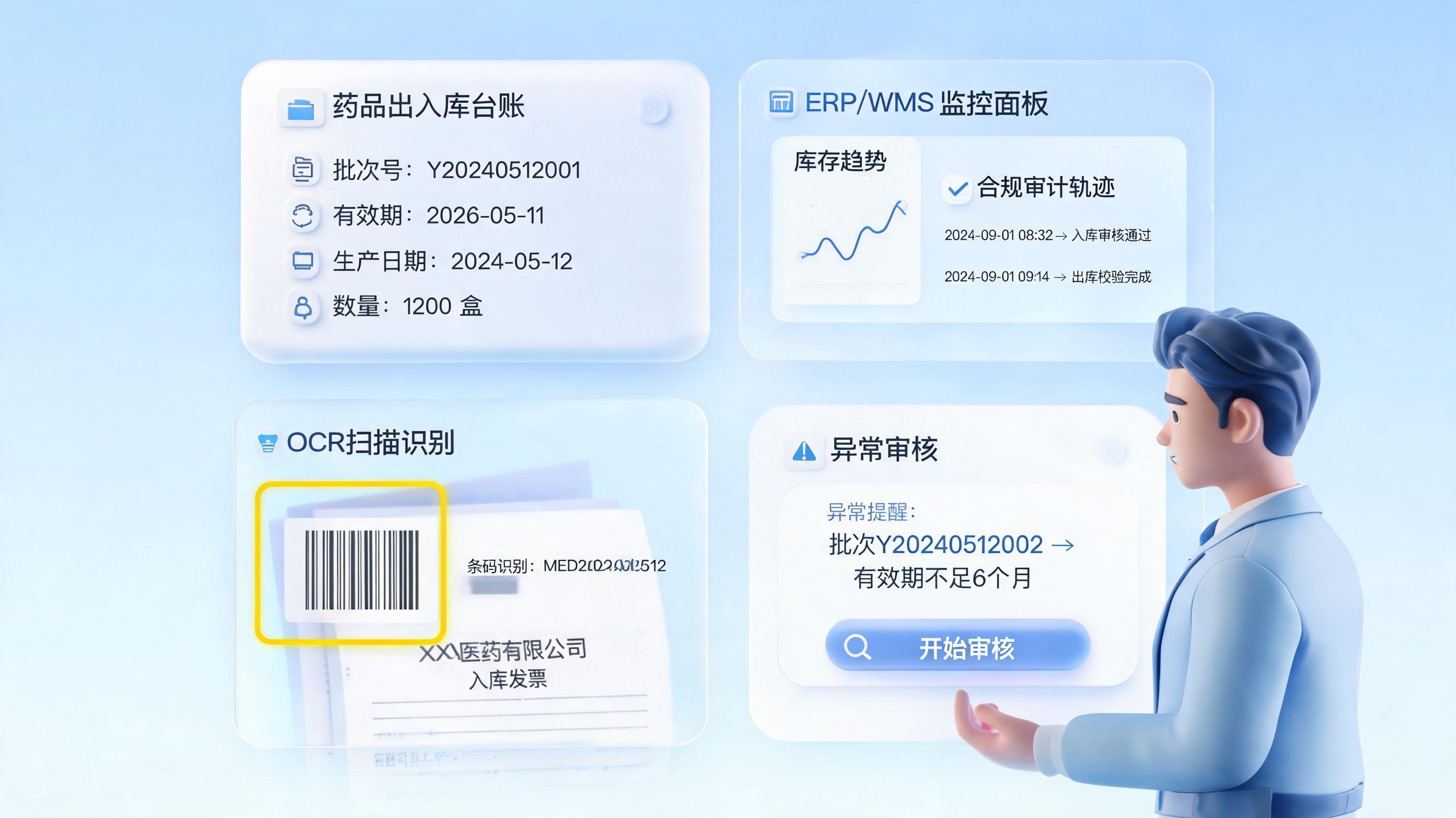 Agent能自动生成药品出入库流水台账吗?看懂落地路径