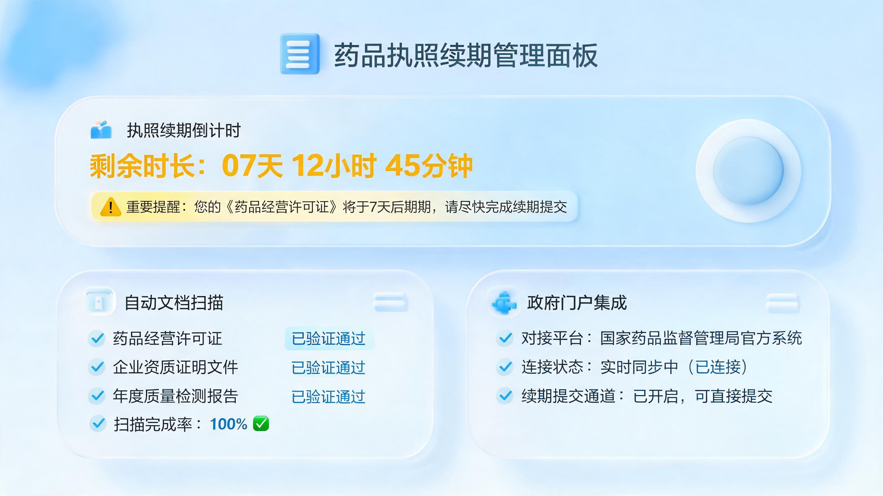 证照逾期风险高？实在Agent助力自动换证