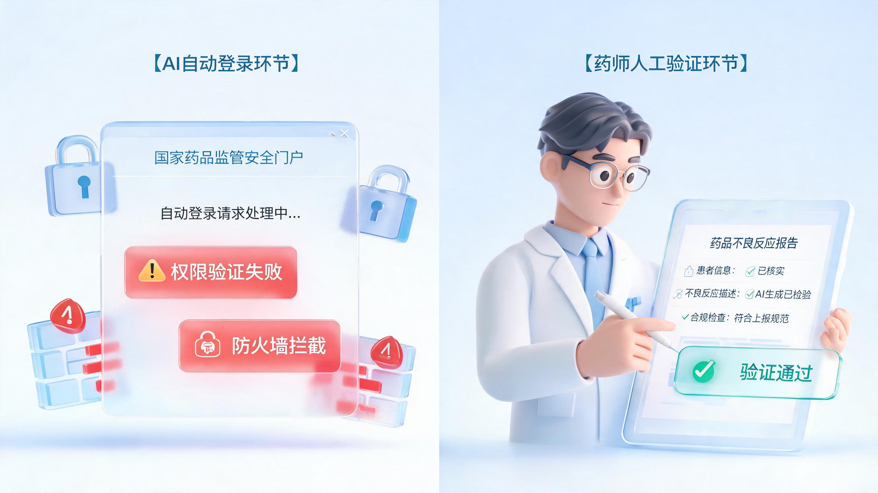 Agent能自动登录药品不良反应监测系统上报吗?合规与实践解析