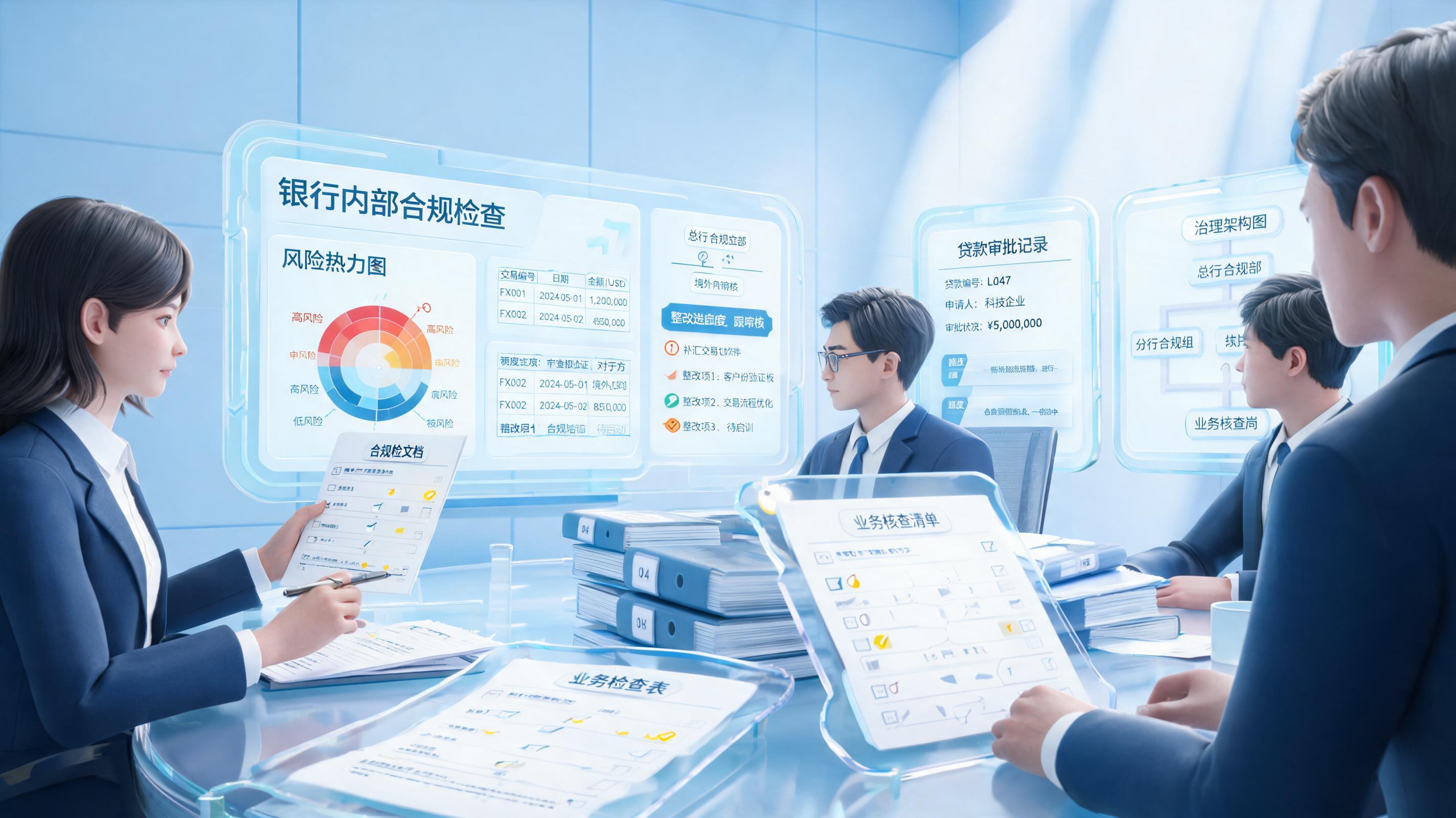 银行内部合规检查实施方案：流程闭环与整改要点
