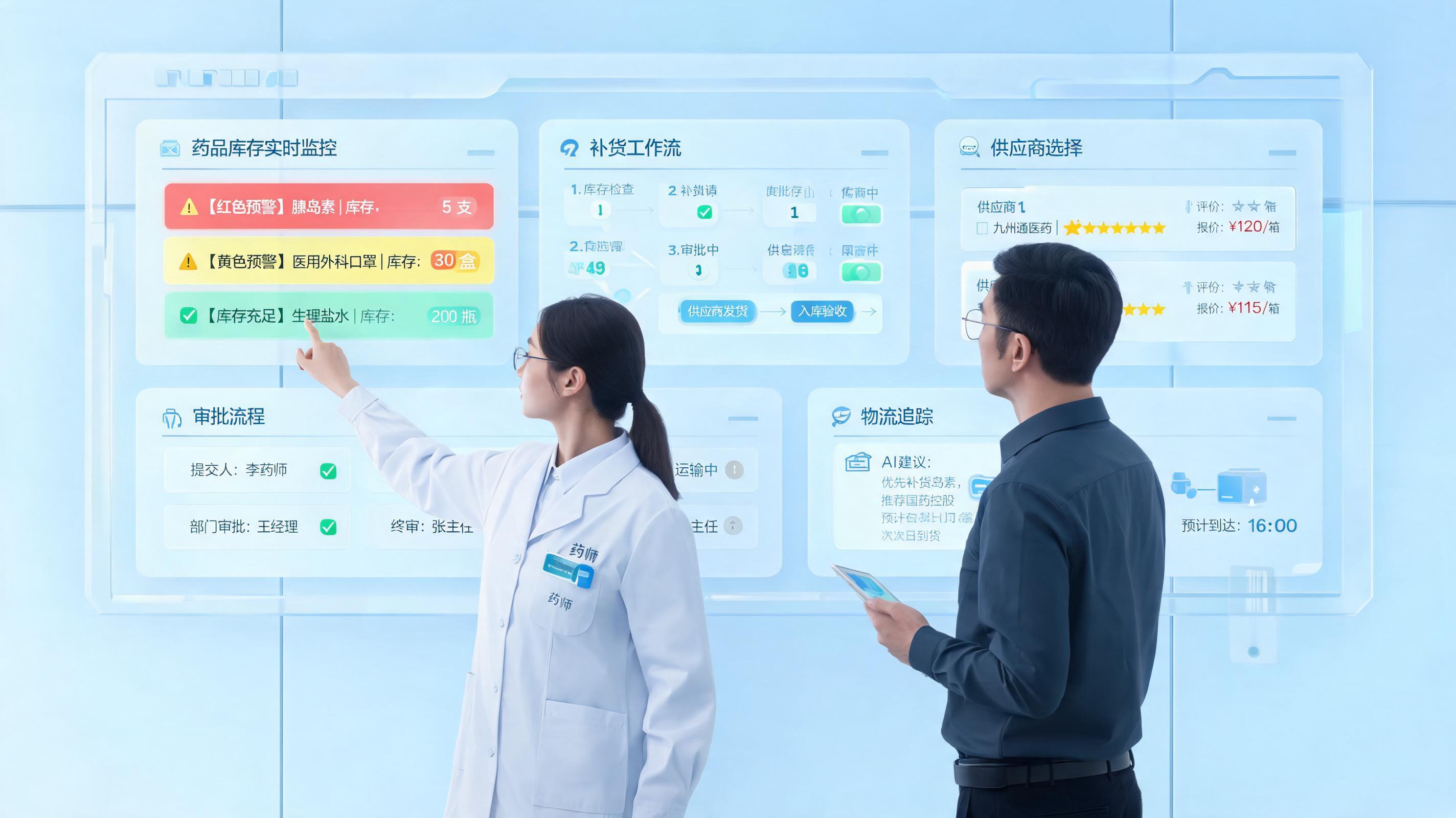 药品库存预警，Agent能自动触发补货流程吗？医院采购闭环观察_图1