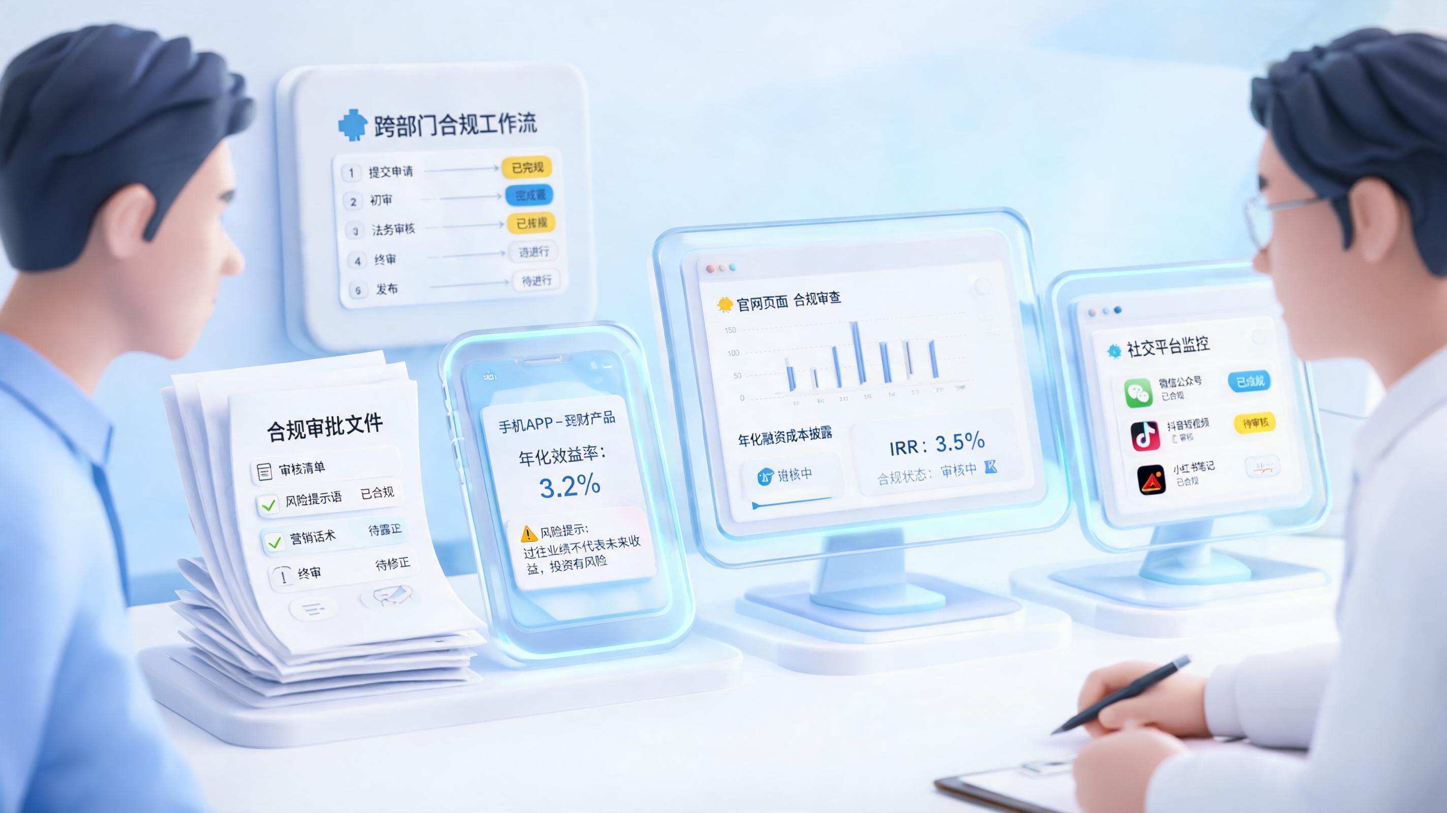 银行宣传内容合规自查方法：流程与重点