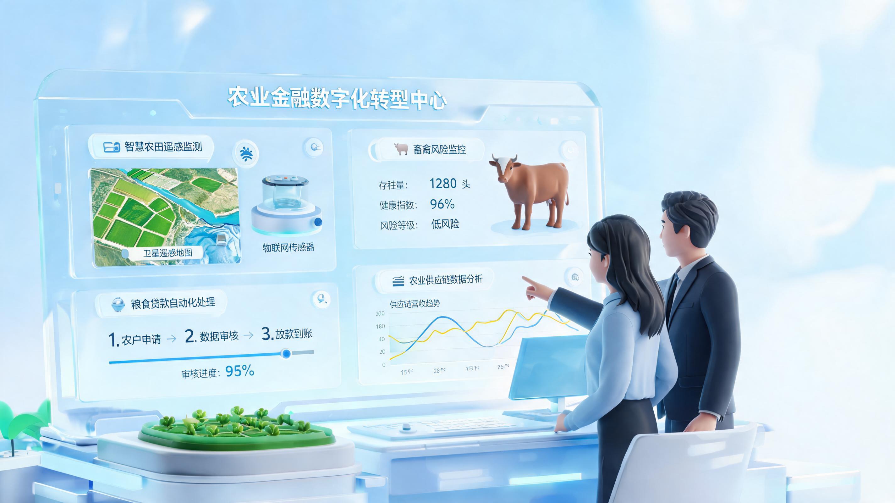 涉农金融业务智能管理方法:智能风控与全链协同