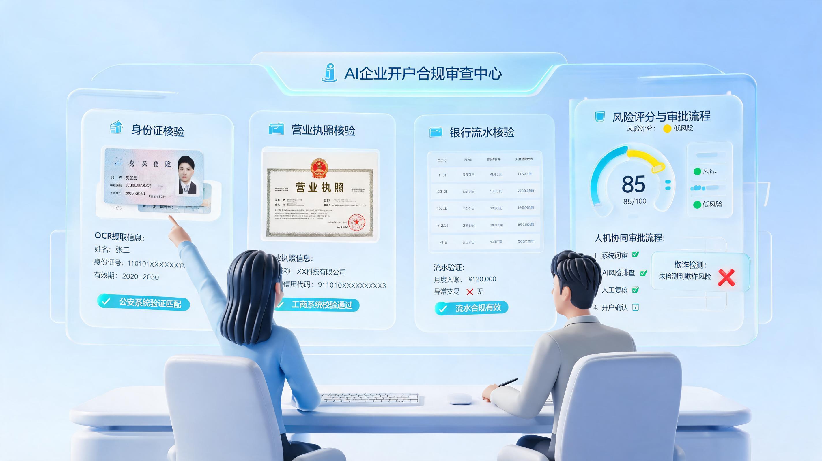 开户资料审核工作可以用 AI 做吗？效率与风控解答