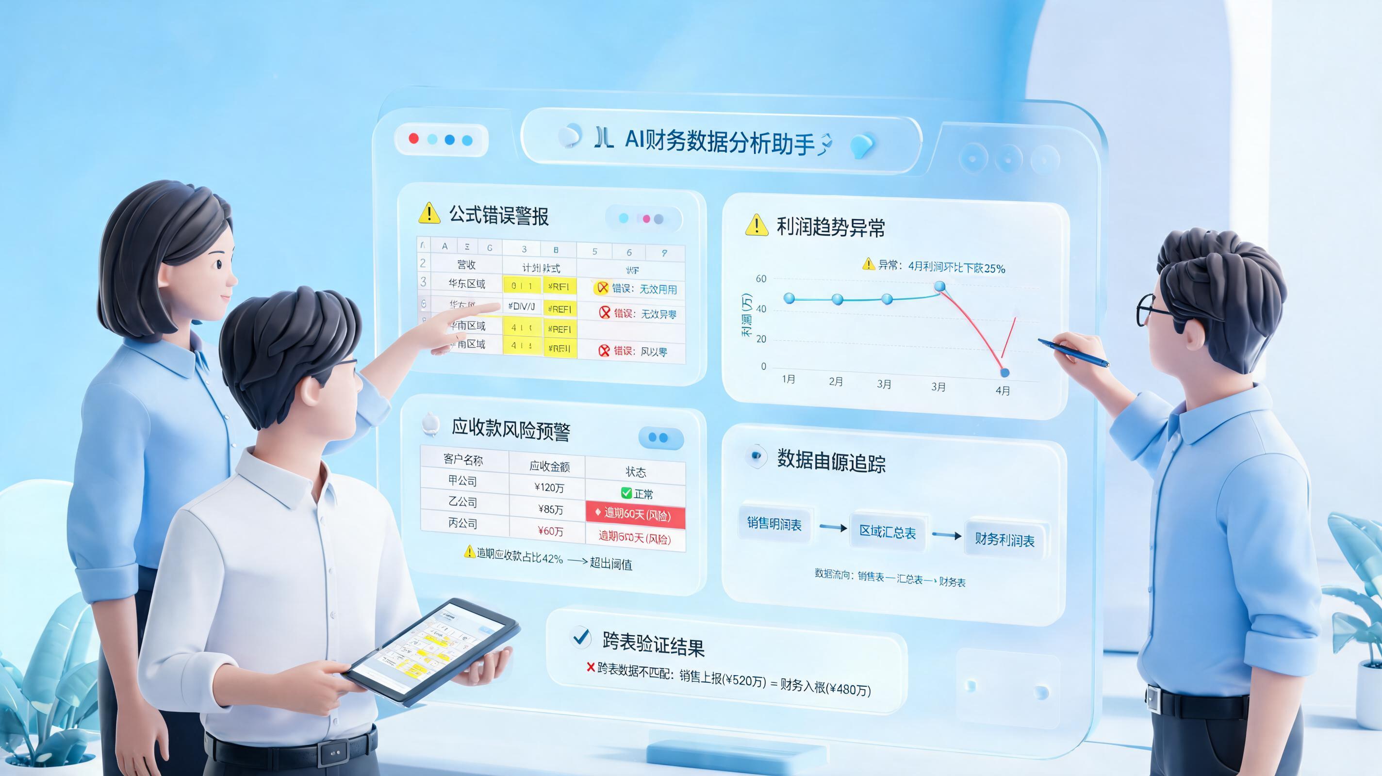 报表出错自查工作可以用 AI 做吗？方法与边界