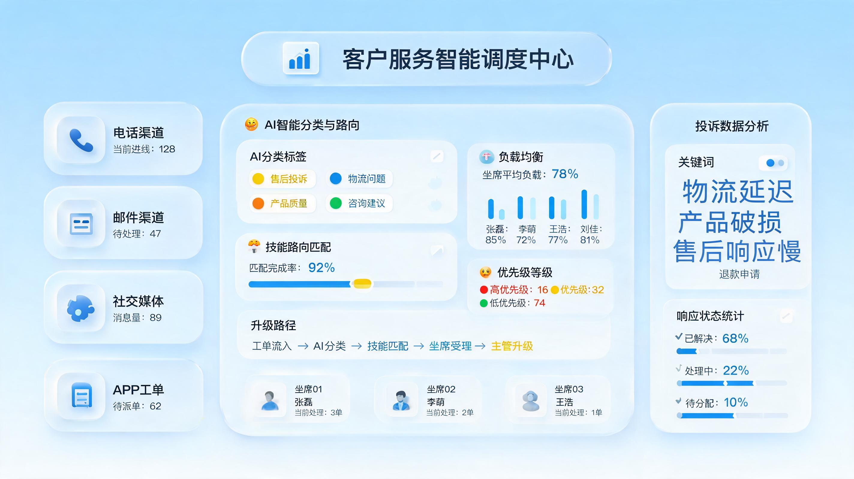 客户投诉自动分派处理方法,提升处置效率
