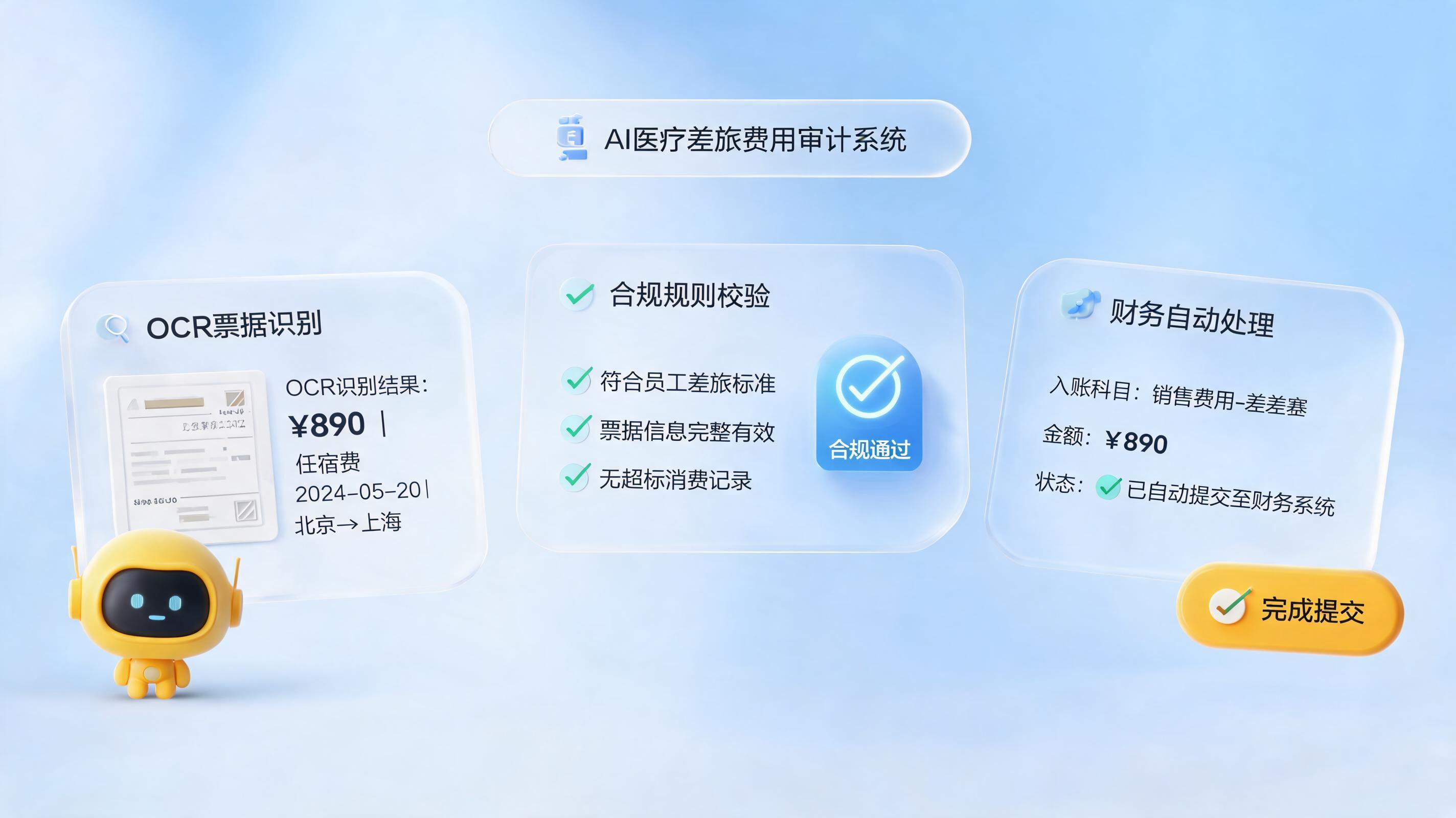 医药报销太复杂?实在Agent助力差旅合规审核自动化