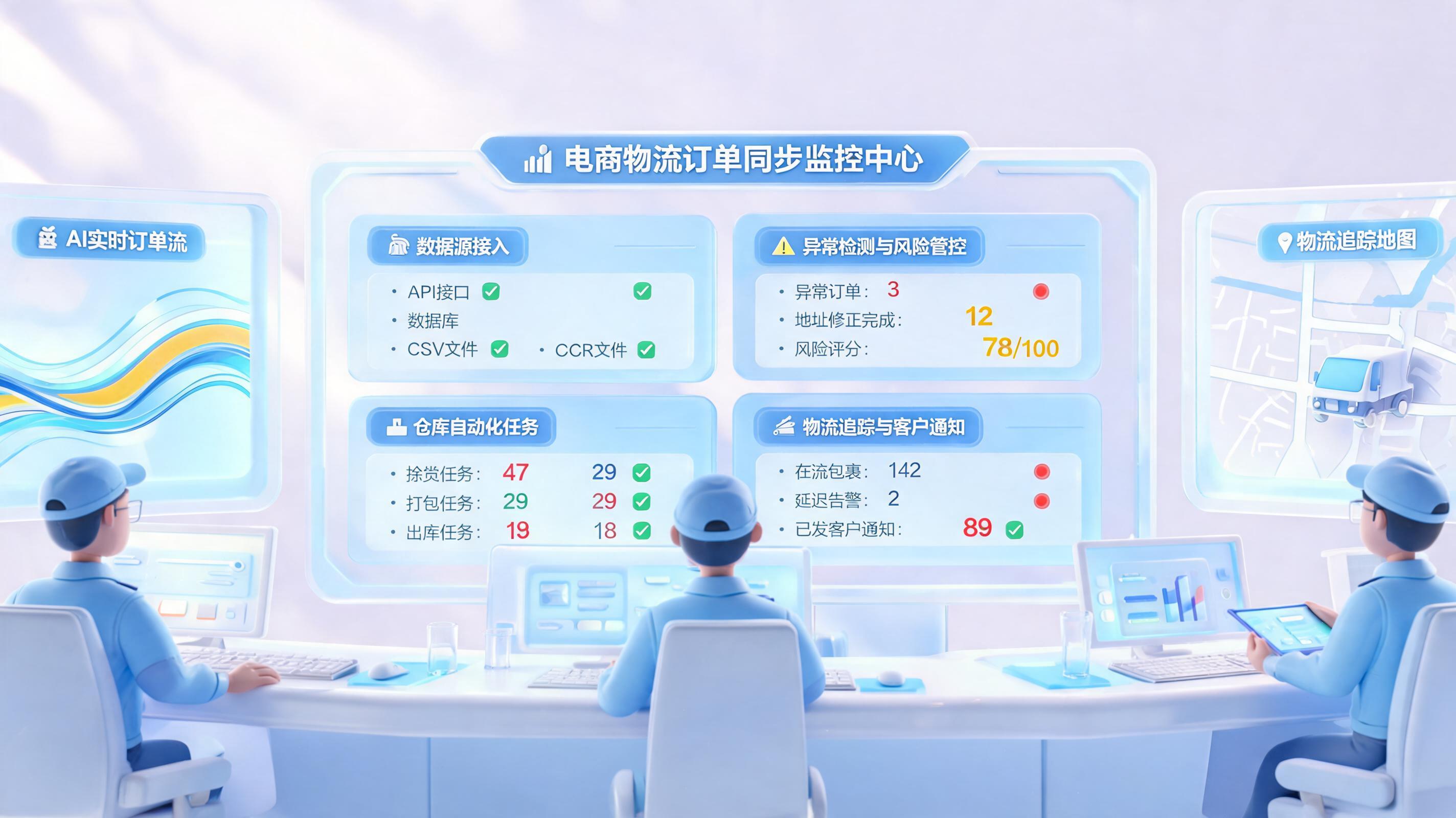 订单状态实时同步用 AI 怎么做？方法拆解_图1