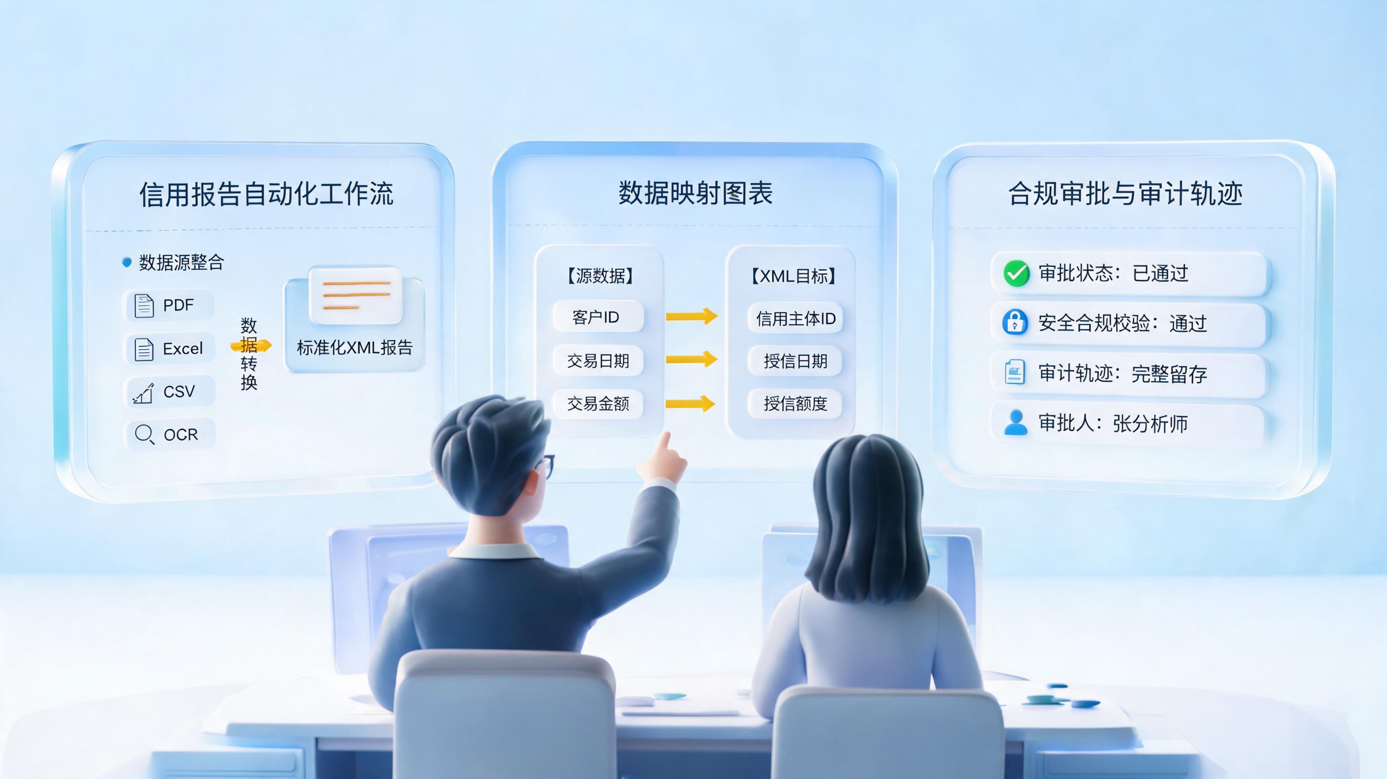 征信资料自动整理上报方法 实务流程要点_图1
