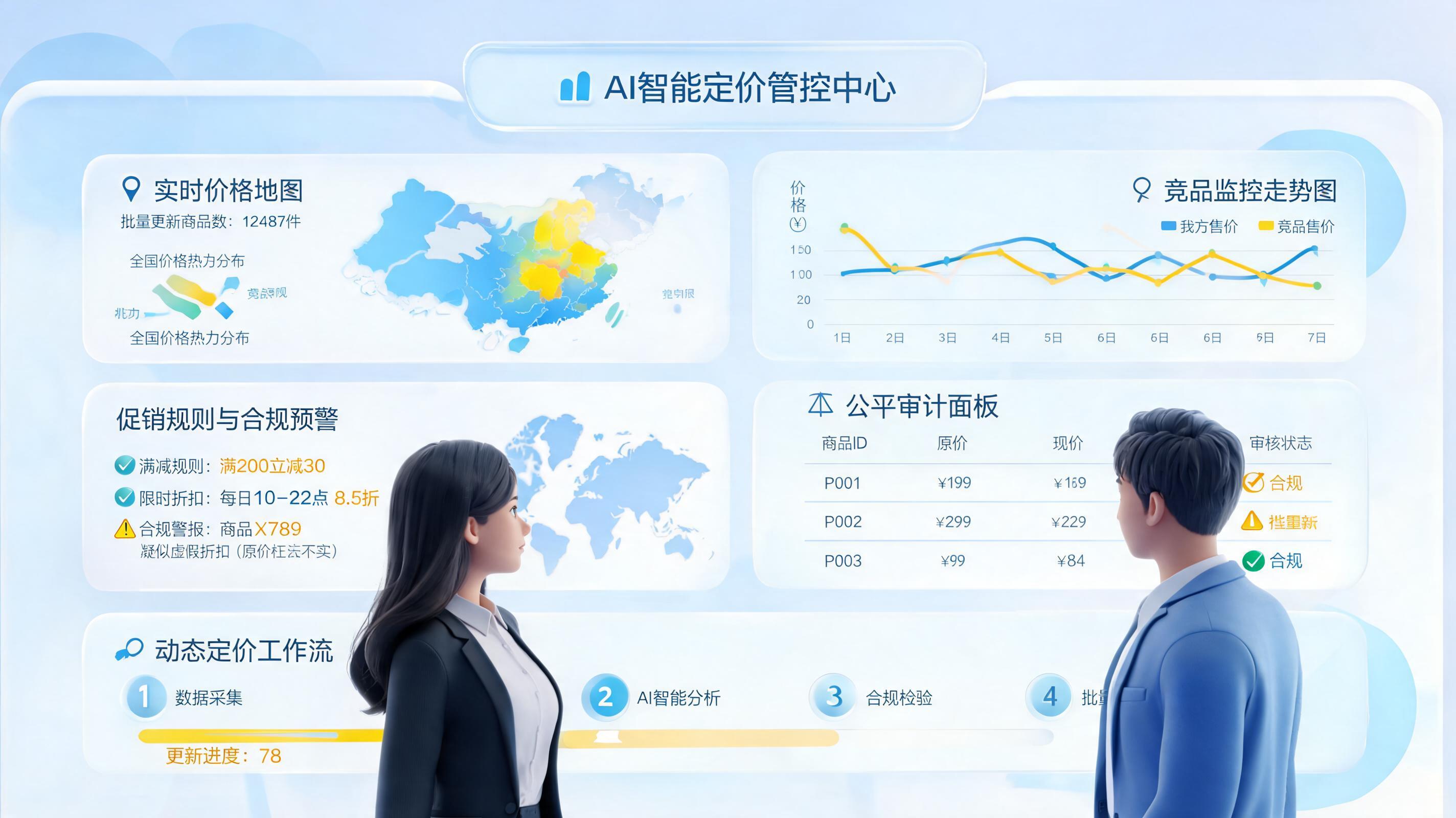 商品价格批量核查修改用 AI 怎么做?流程与风控要点