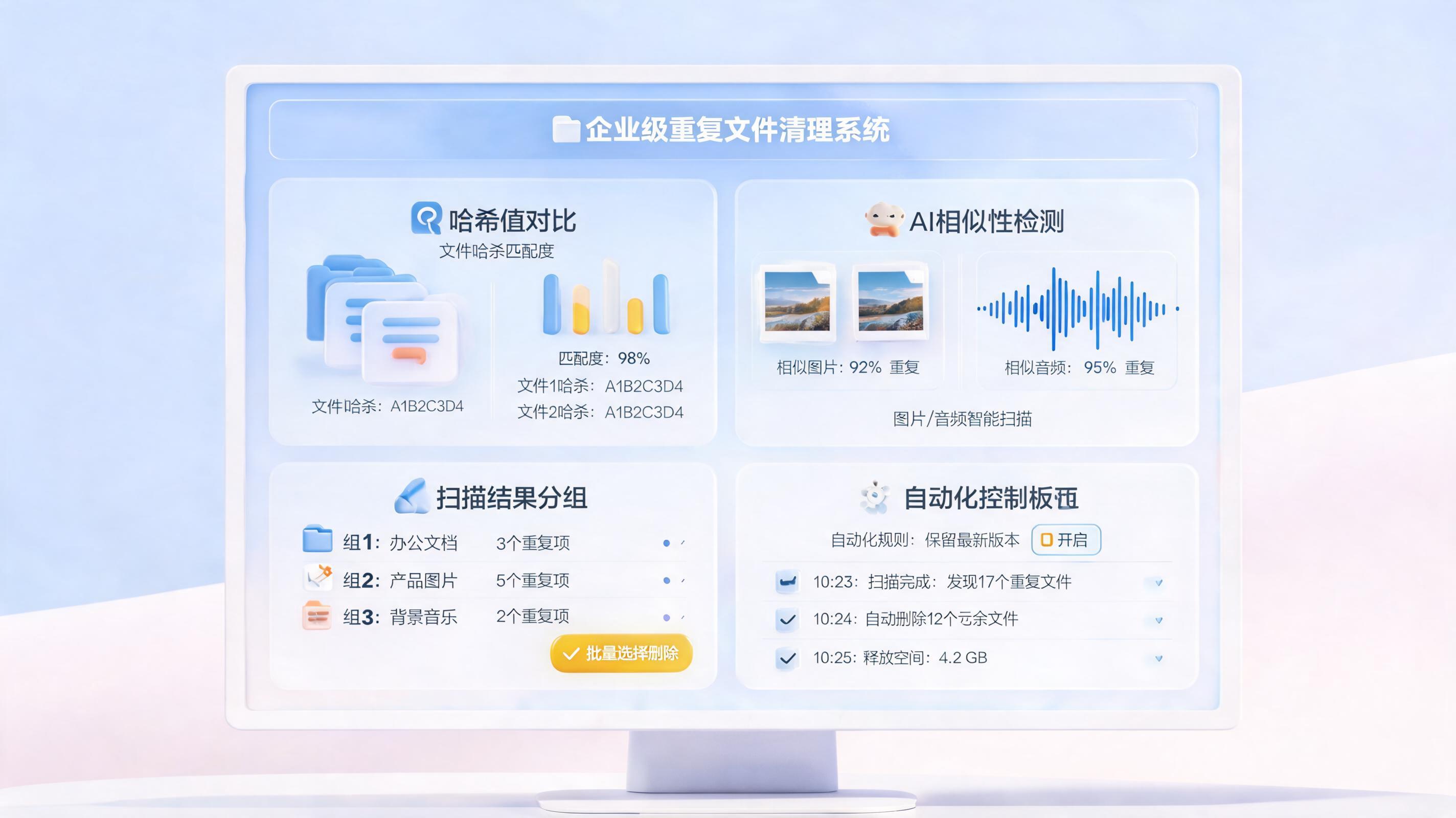 重复素材自动清理优化方法，提升存储效率