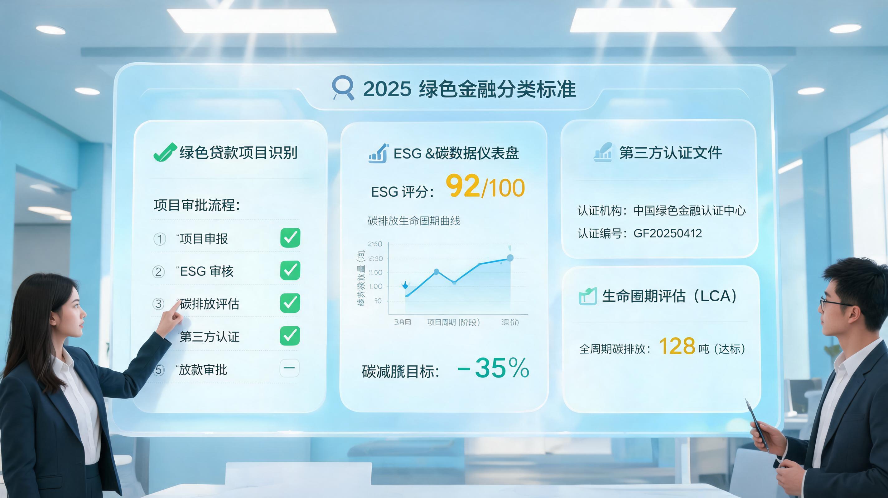 绿色贷款项目识别方案：标准升级与智能落地