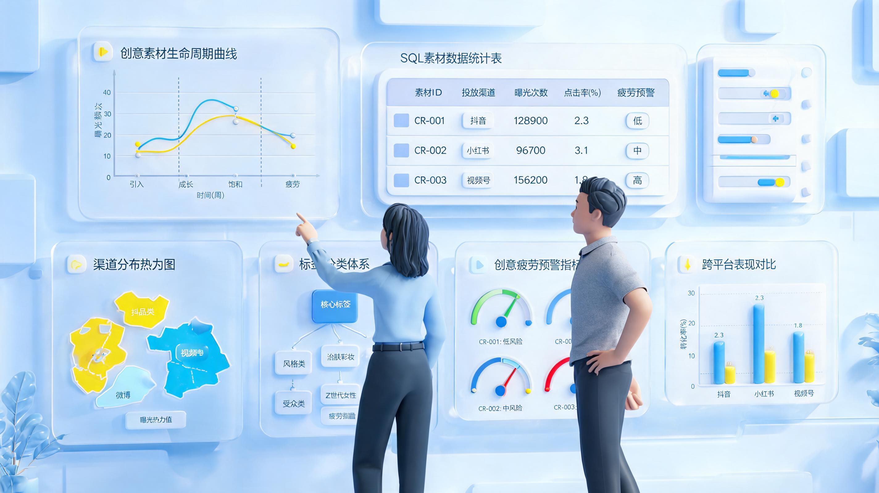 素材使用频次统计分析方案,落地框架