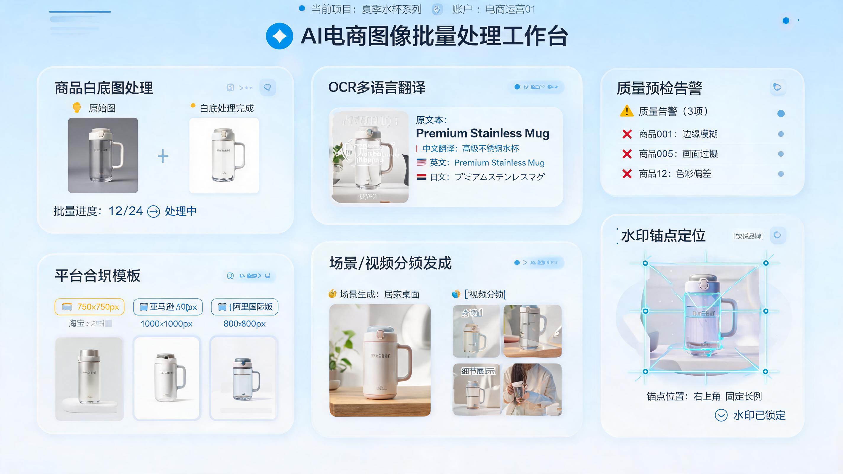 电商图文素材批量处理可以用 AI 做吗?方法与避坑