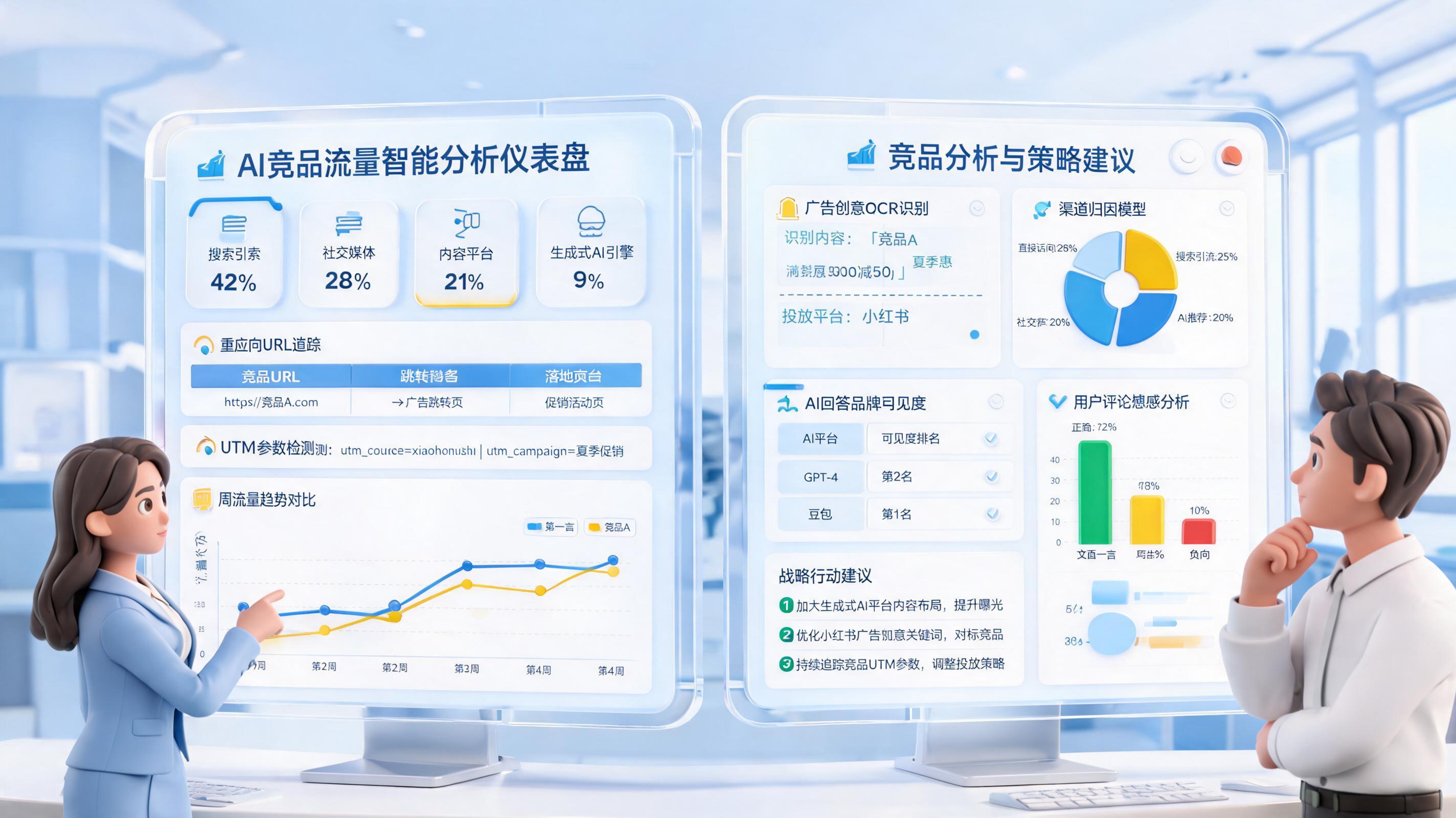 竞品流量来源分析可以用 AI 做吗？方法与落地
