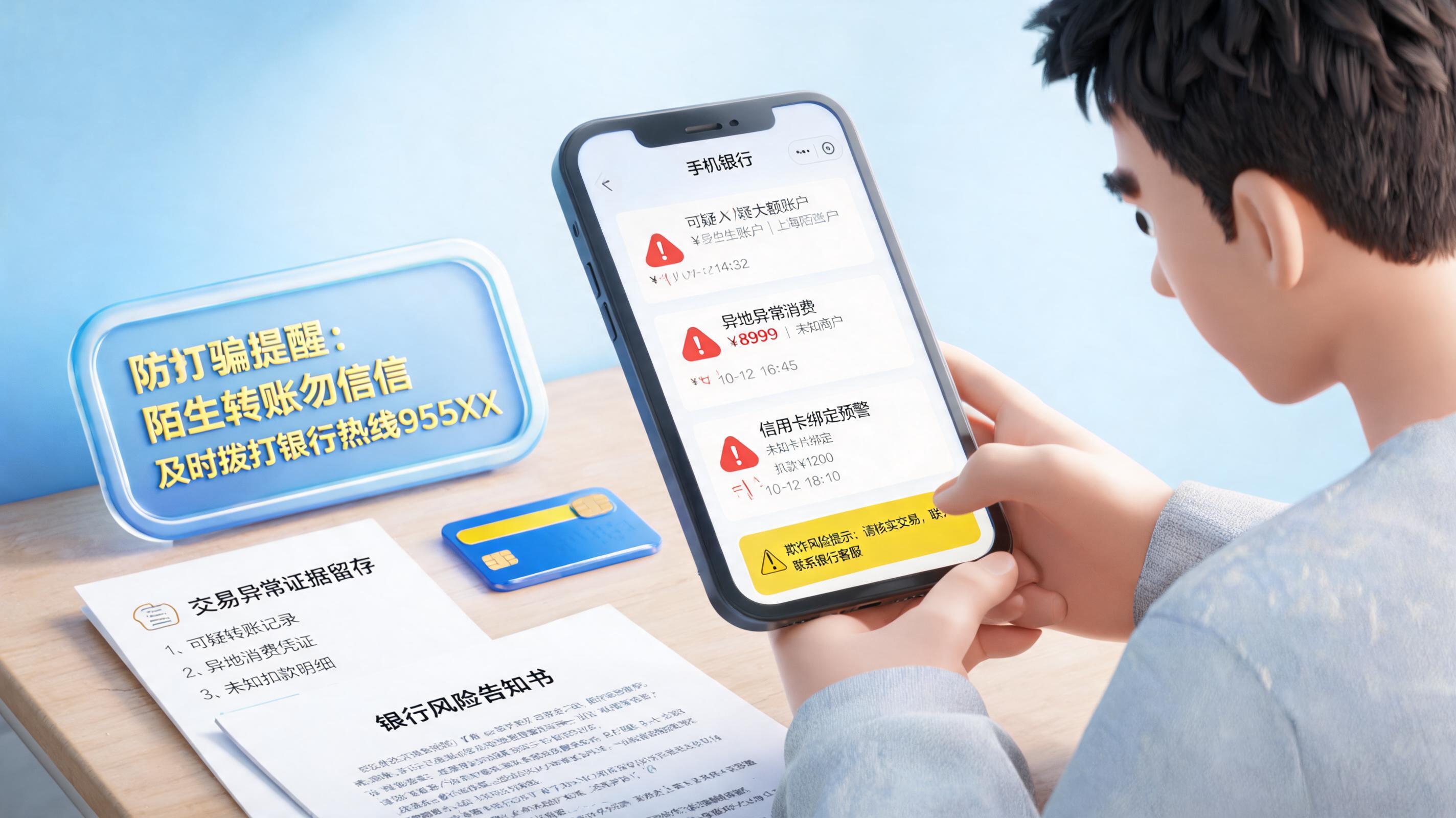 个人银行卡异常收支怎么识别？看懂4类风险信号_图1
