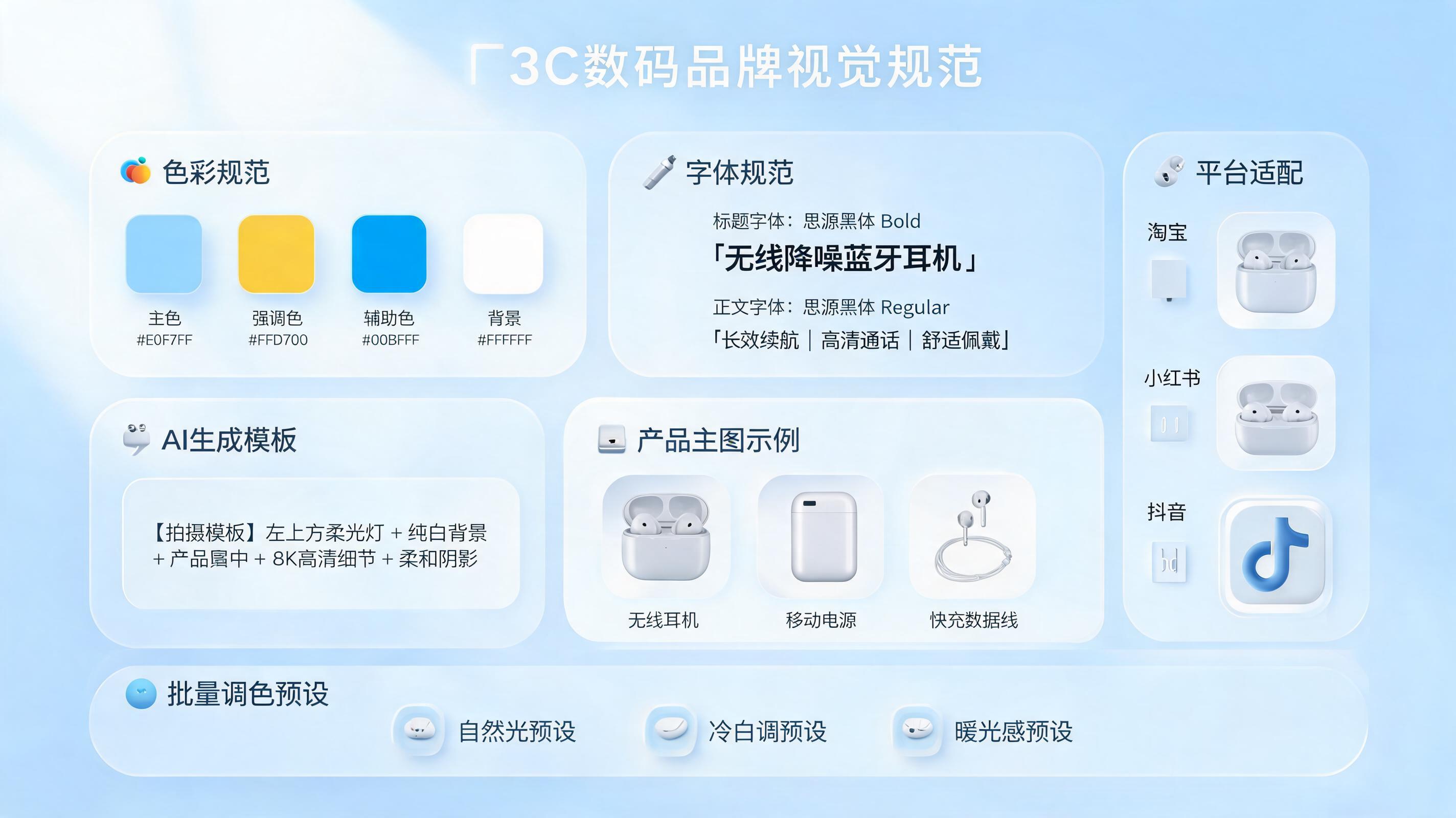 商品主图统一风格调整实用方法,提升品牌一致性