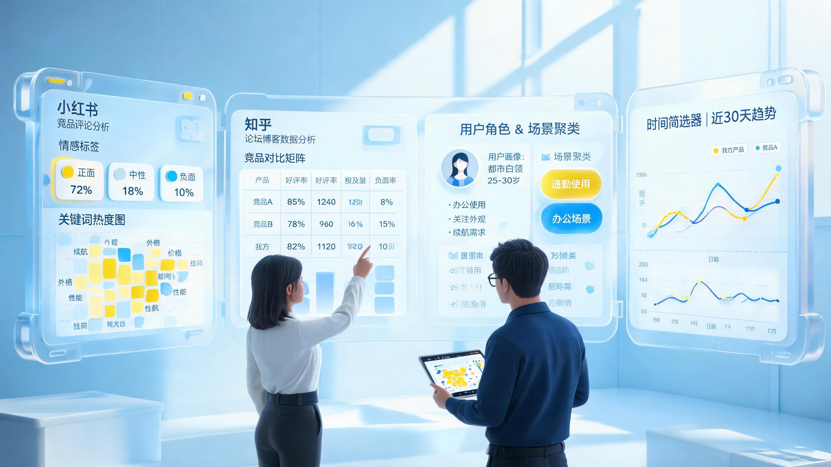 竞品评价内容批量整理方案，结构化洞察路径_图1
