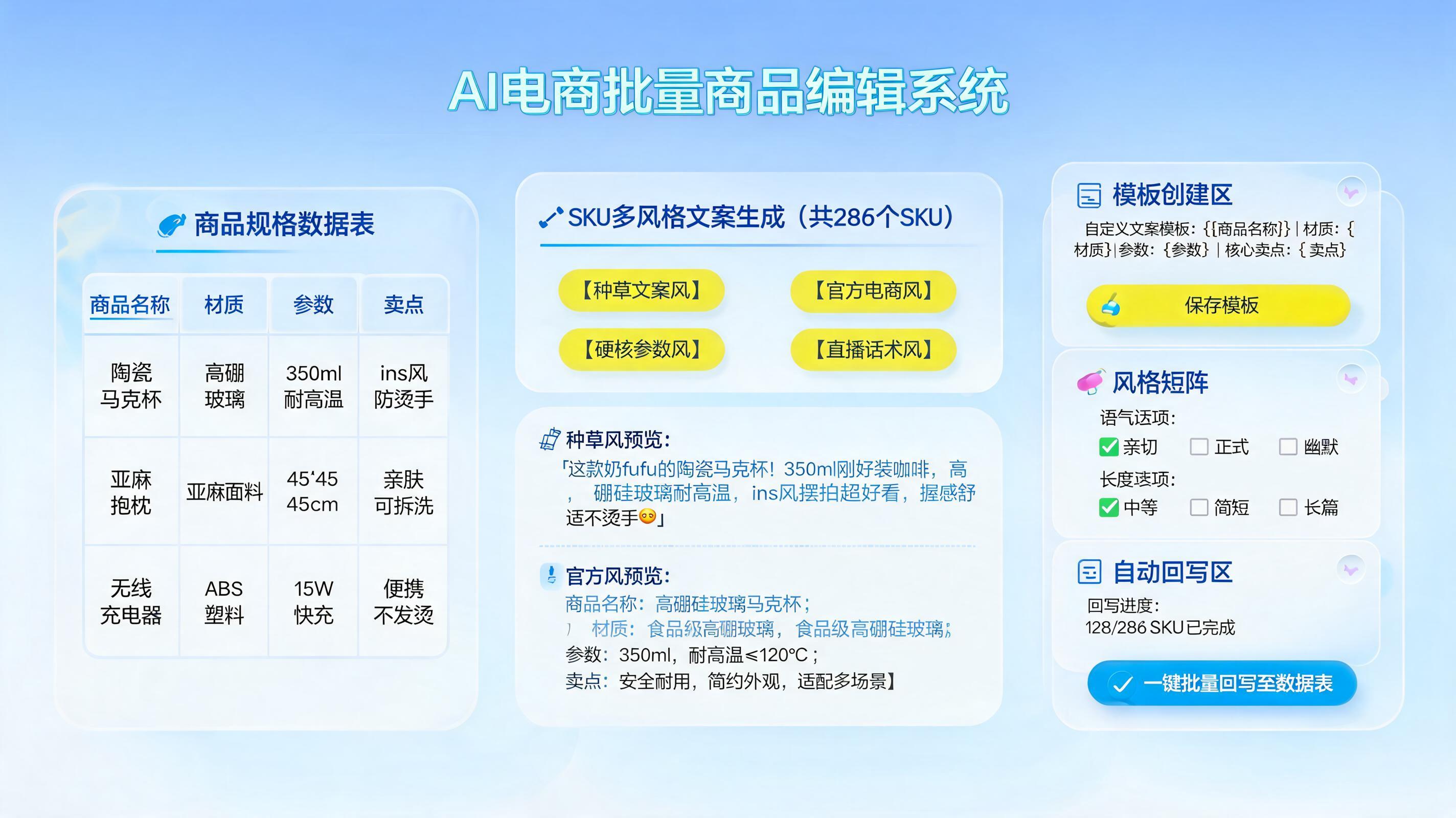 商品规格信息批量编辑可以用 AI 做吗?高效落地指南