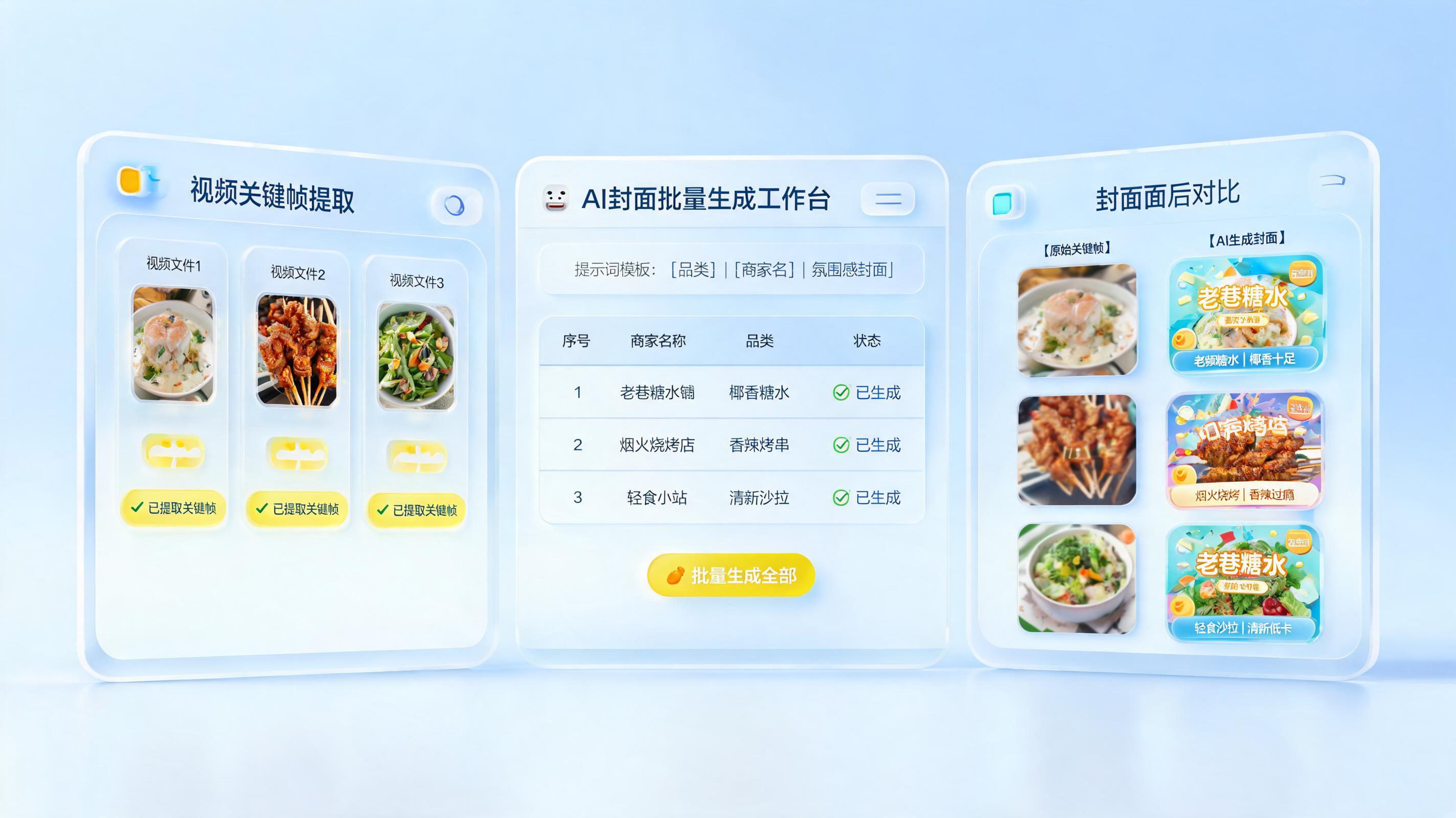 短视频封面图批量制作可以用 AI 做吗？方法与选型_图1