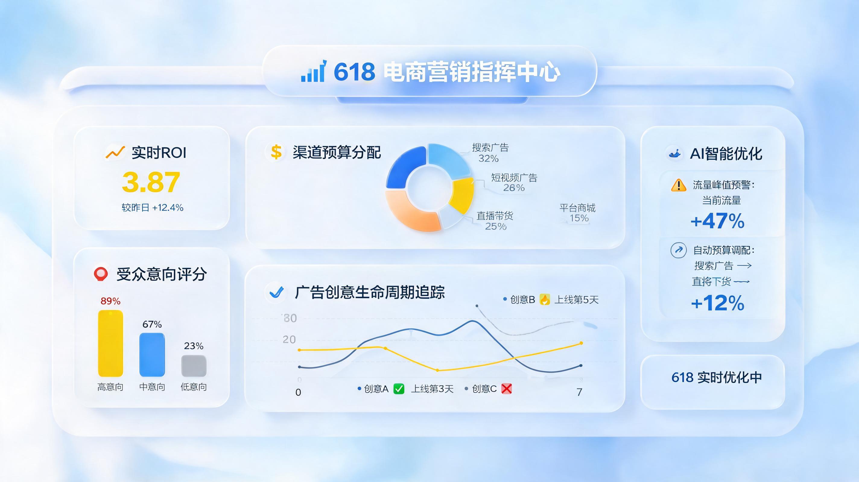 电商推广预算智能调整可以用 AI 做吗？看清决策闭环