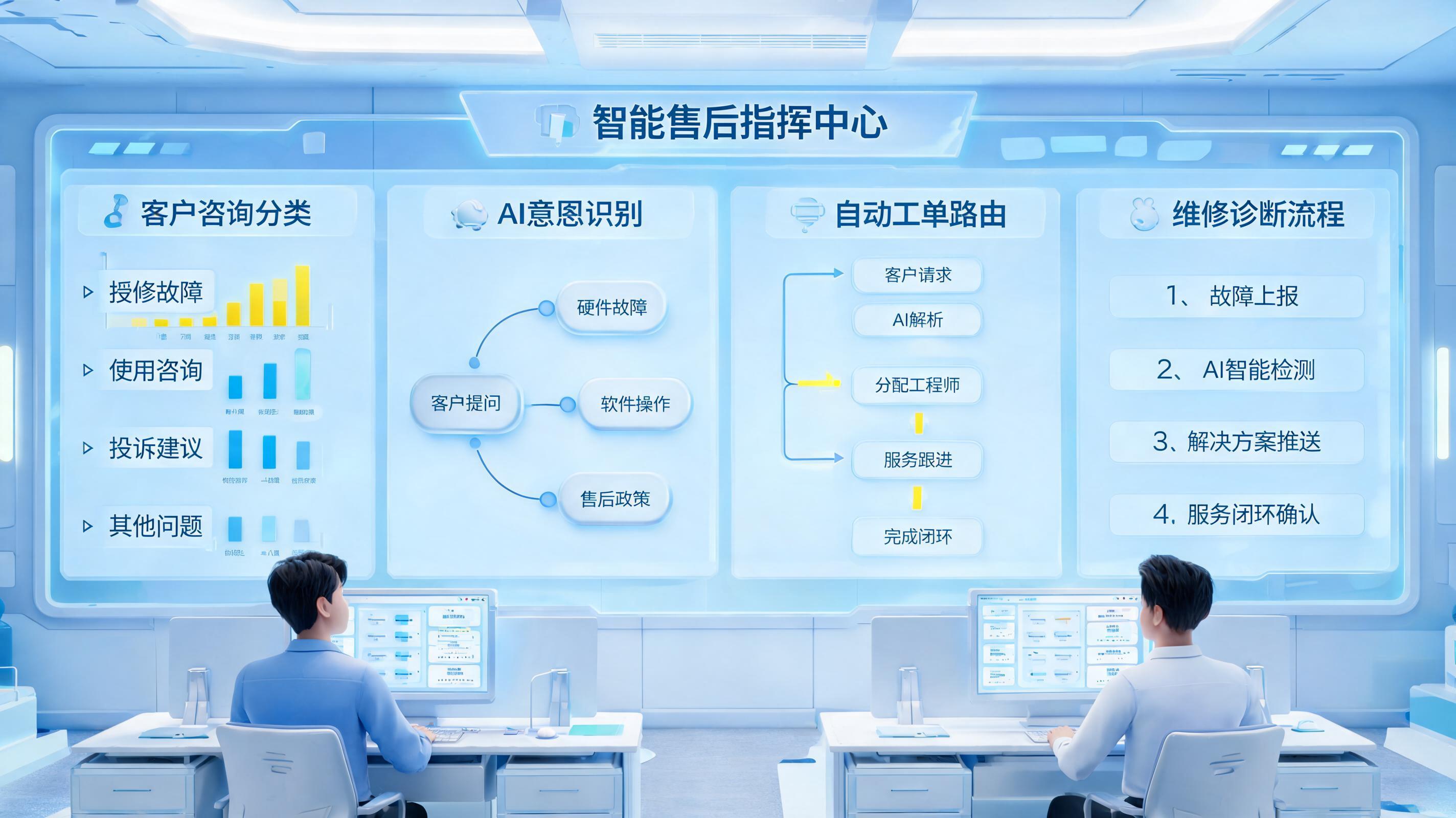 售后咨询分类处理可以用 AI 做吗?实战拆解
