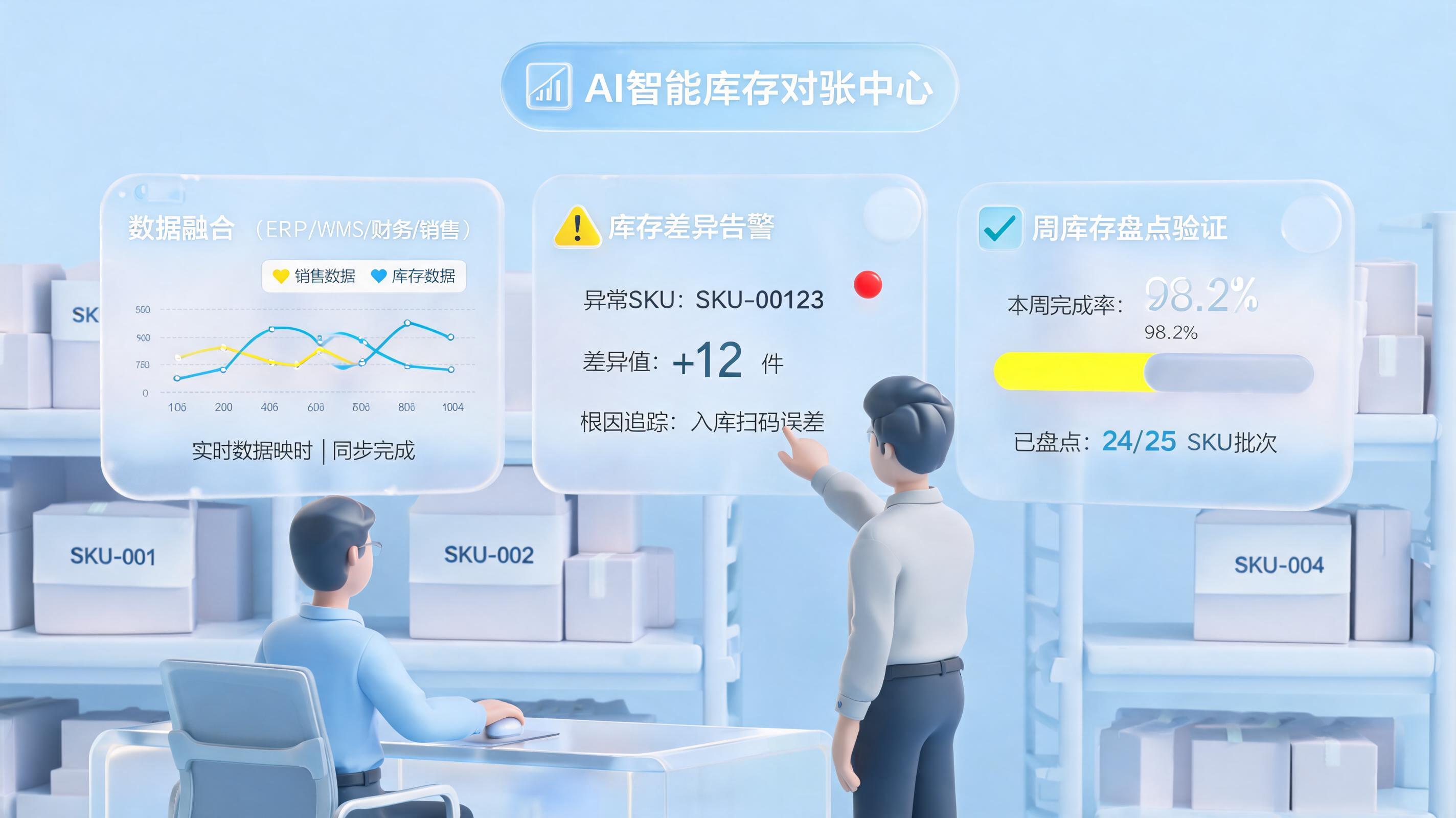 商品库存盘点数据核对用 AI 怎么做?实战流程