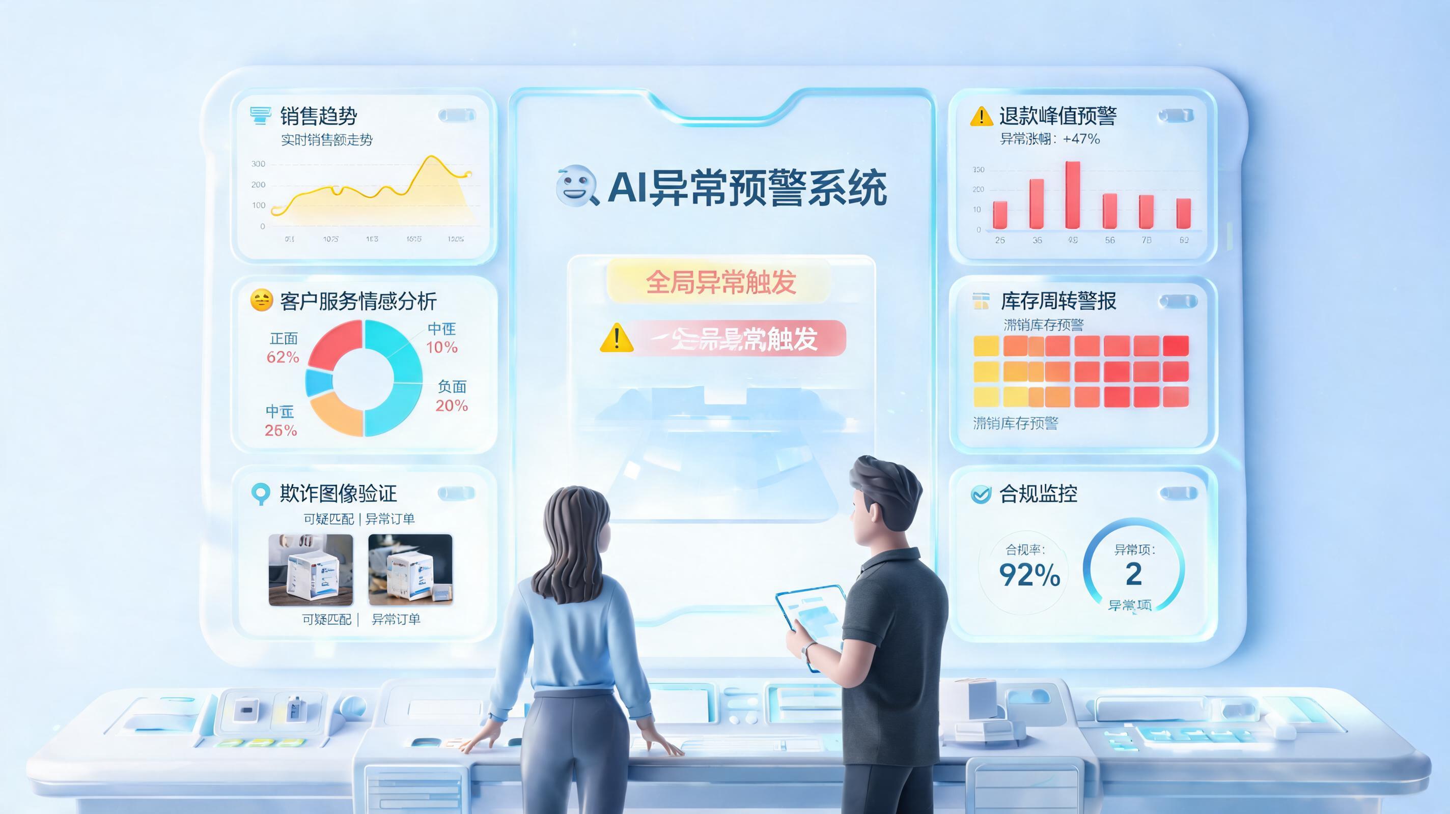 店铺数据异常预警用 AI 怎么做？思路与落地