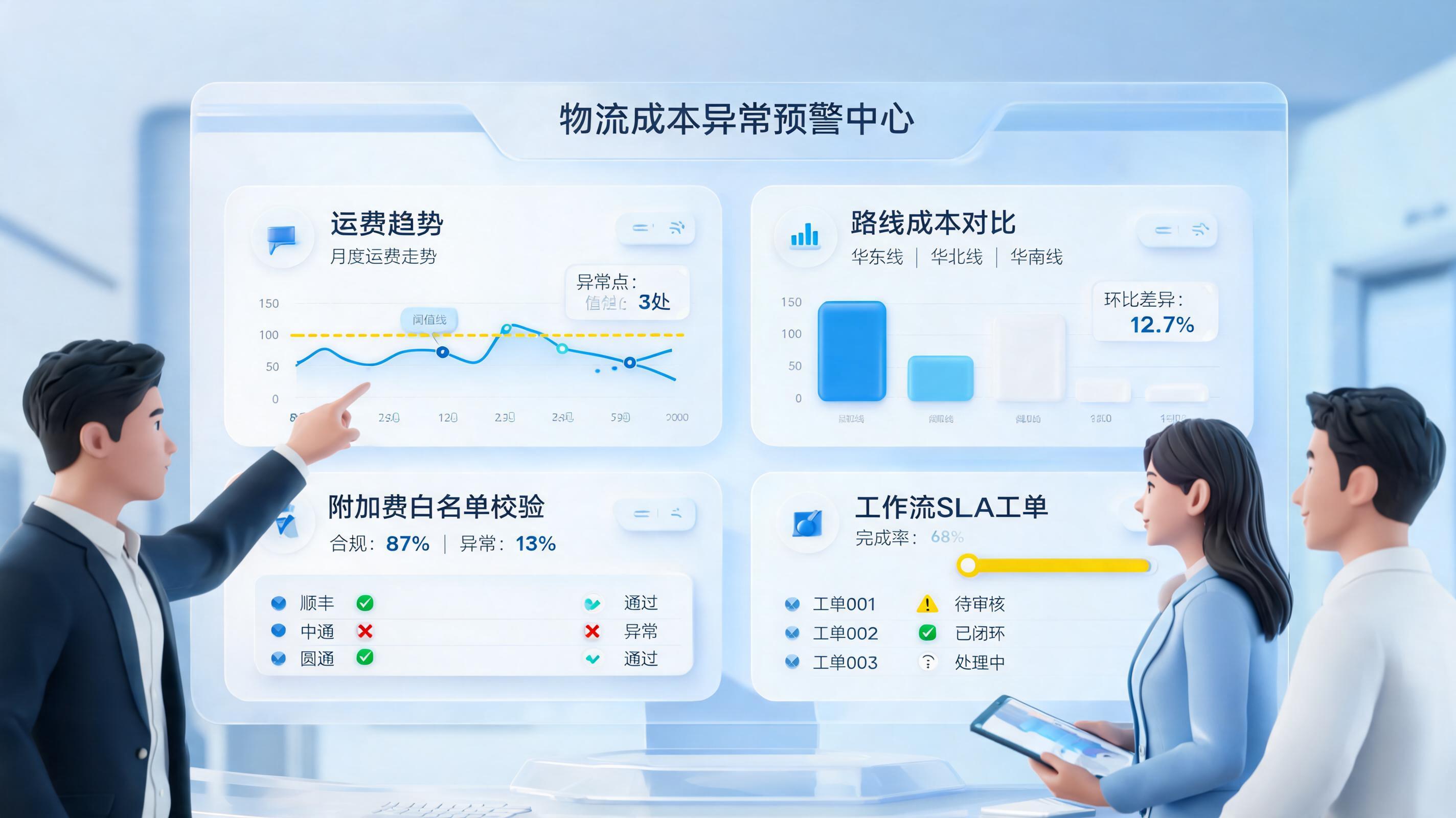 物流费用异常自动预警方法，搭建闭环机制_图1