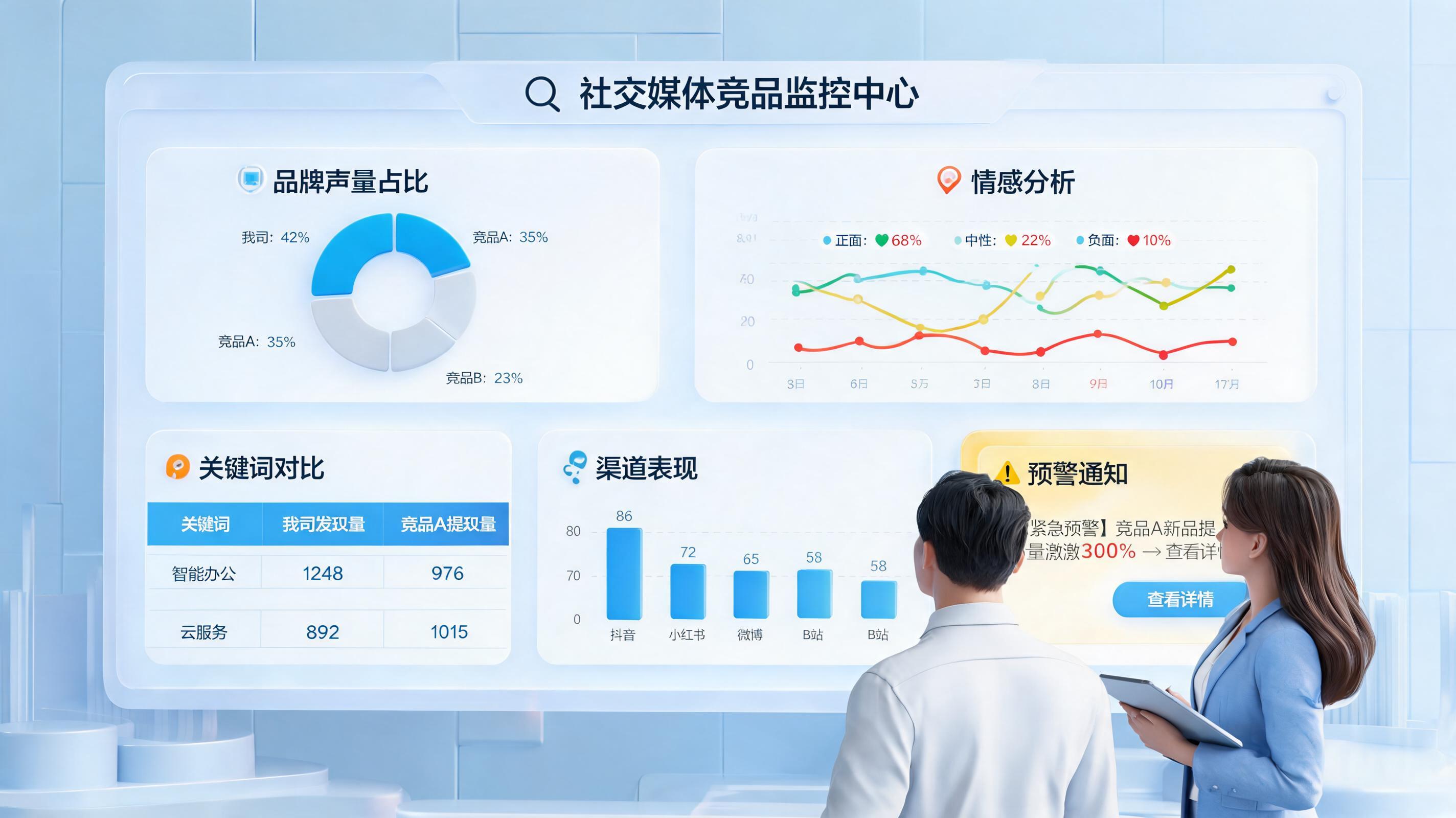 社媒竞品动态实时监控怎么做？方法与落地框架_图1