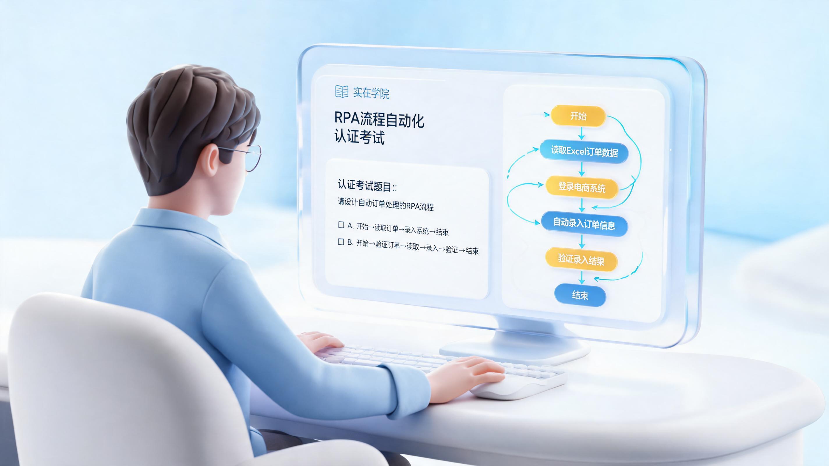 RPA证书怎么考？实在学院认证体系与报考全流程指南_图1