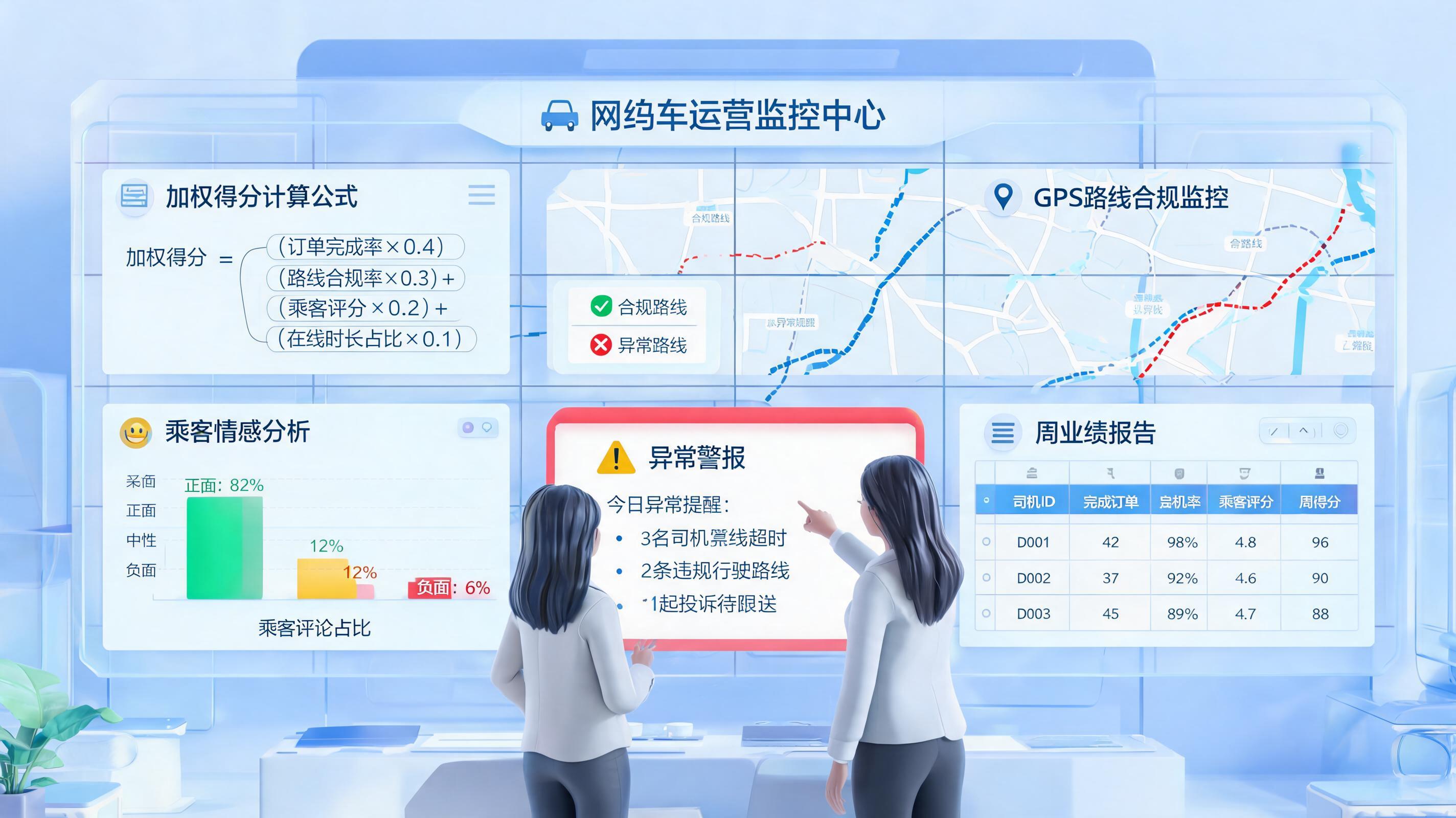 司机考核指标自动计算技巧，平台周度核算方法_图1