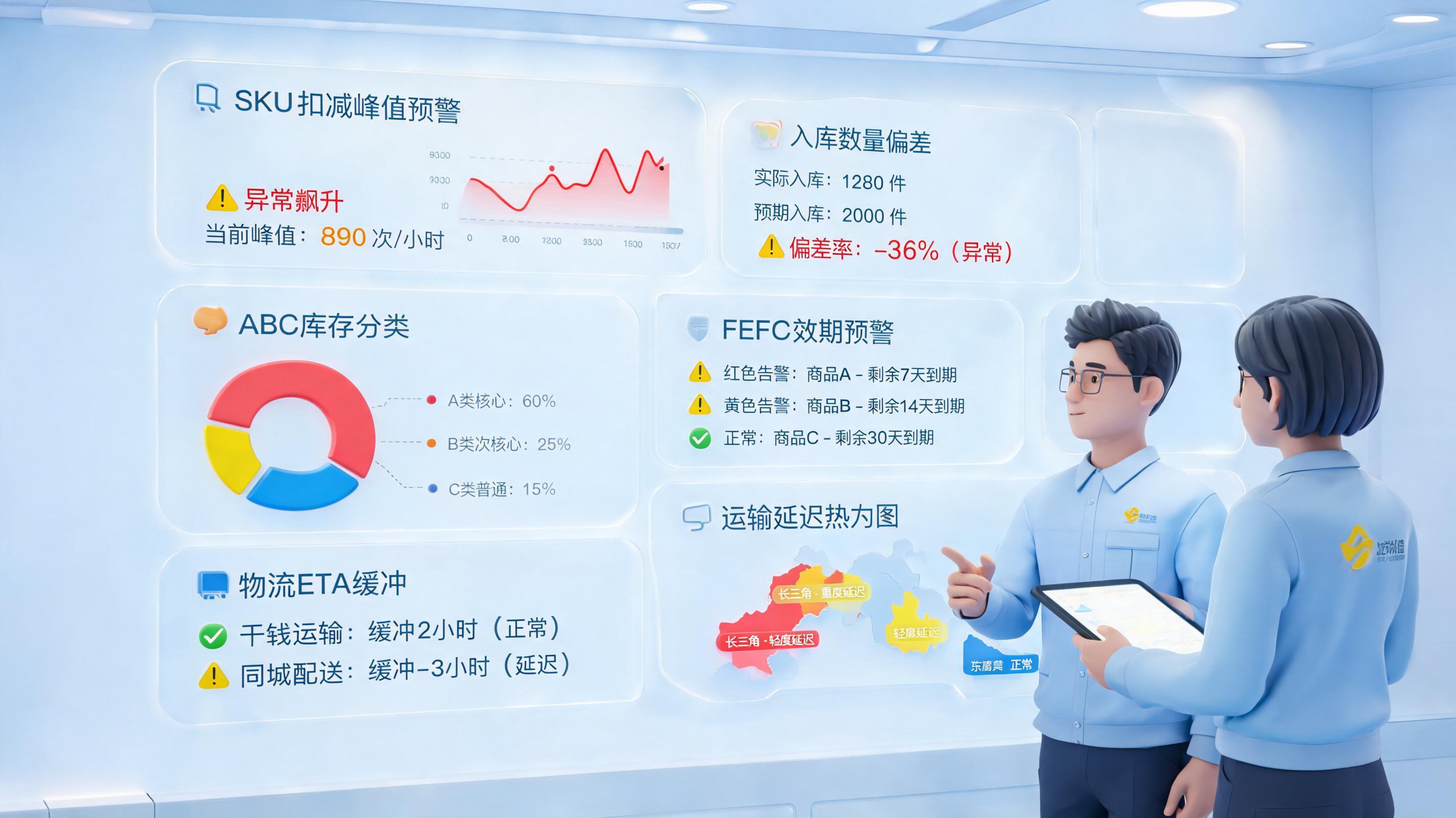 货物短少异常提前预警技巧｜仓储预警闭环_图1