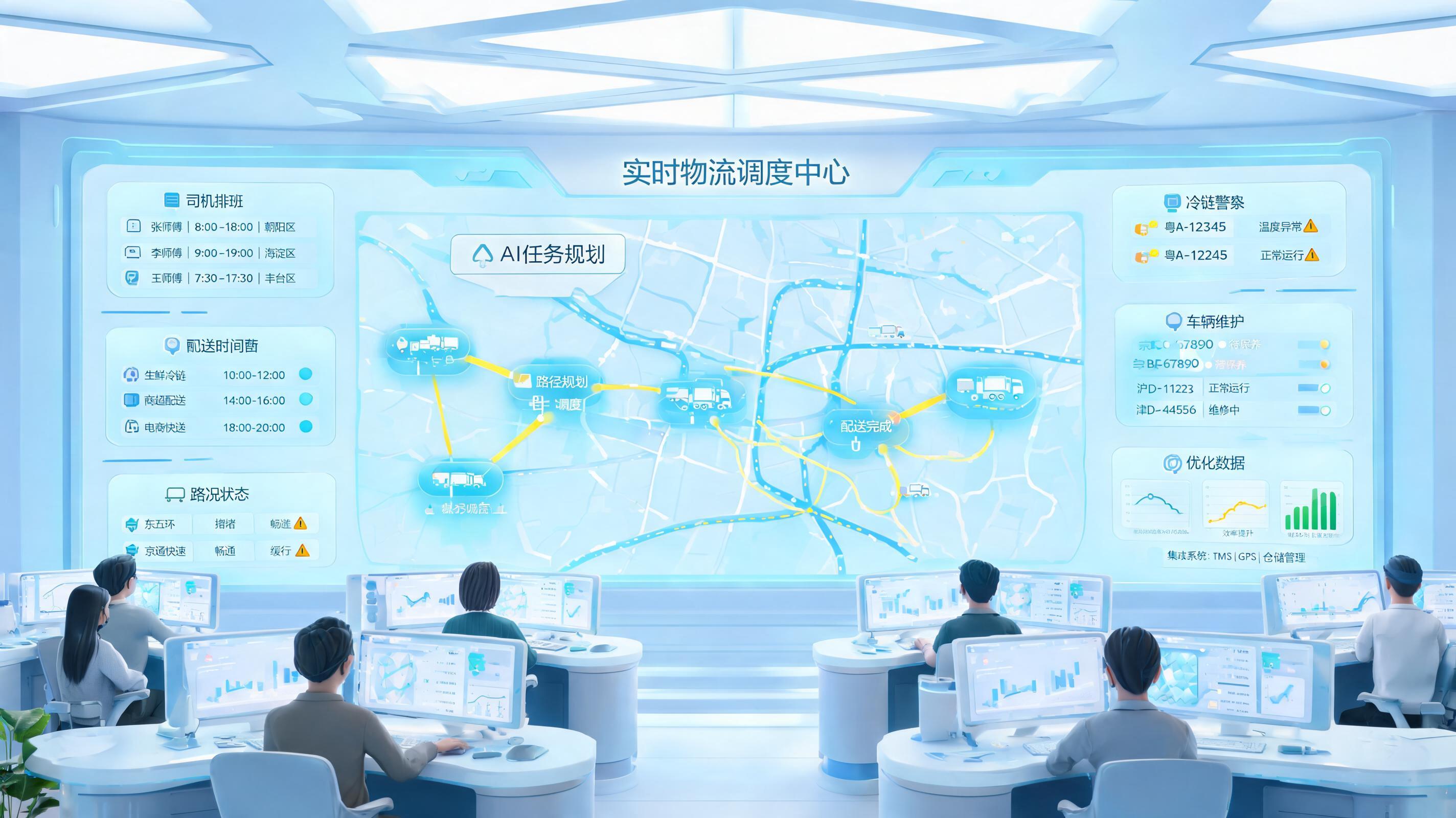 派车排班计划怎么自动优化？兼顾时效与成本_图1