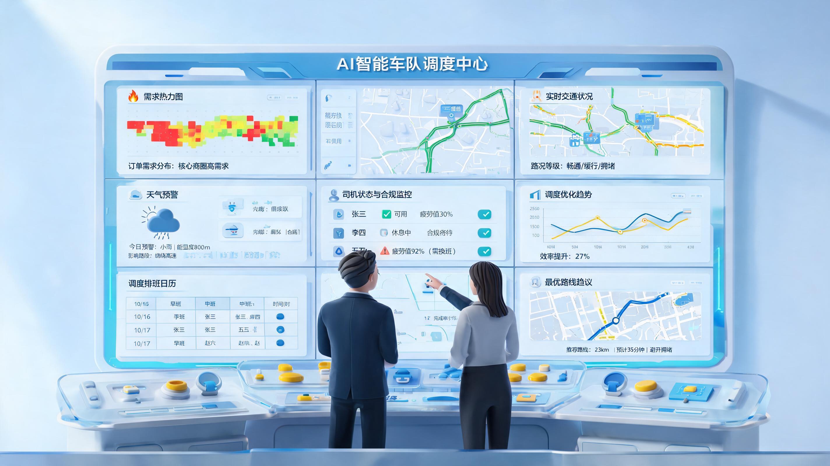 司机排班自动调整用 AI 怎么做？看懂落地路径_图1
