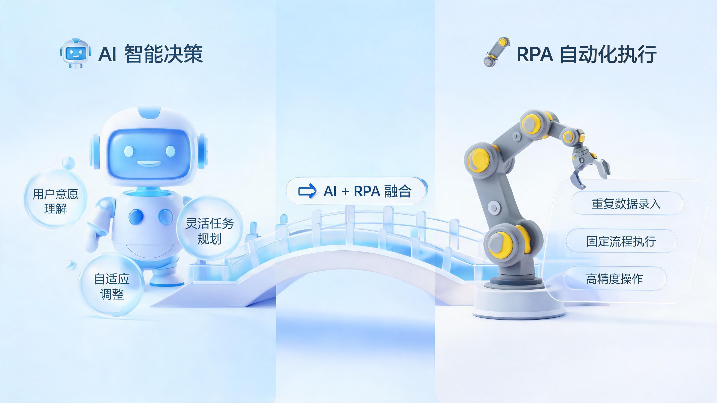 OpenClaw 和 RPA 软件哪个更实用？AI 智能体与传统自动化的全面对比_图1