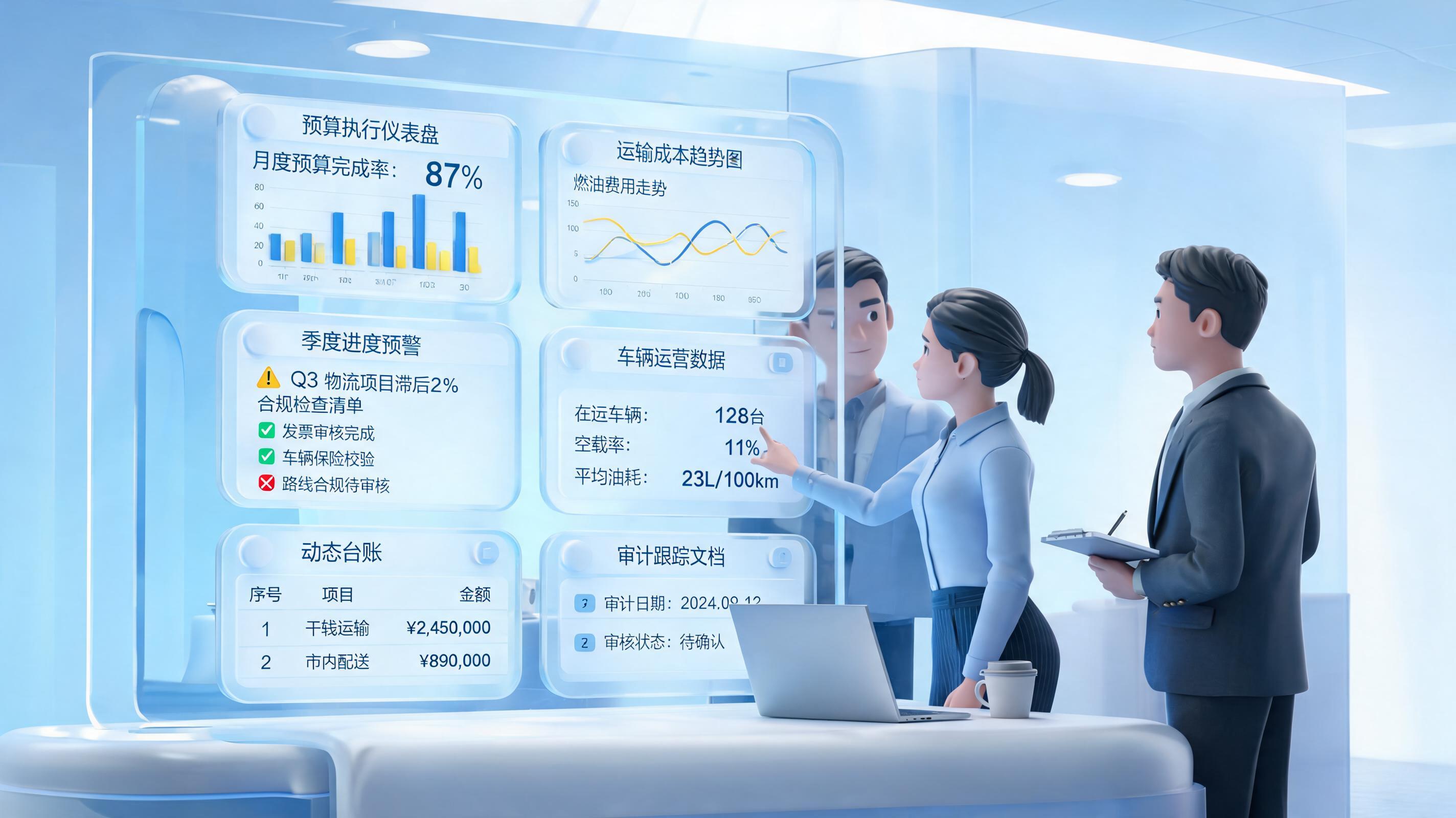 运输费用预算执行监控方法：台账预警闭环_图1