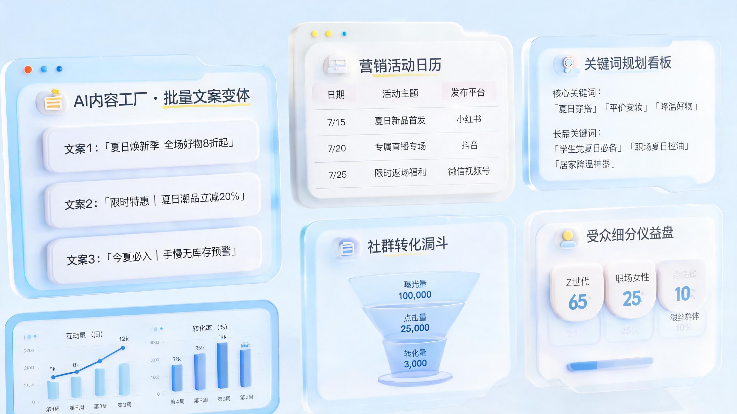 朋友圈广告内容批量更新方案,搭建高效投放闭环