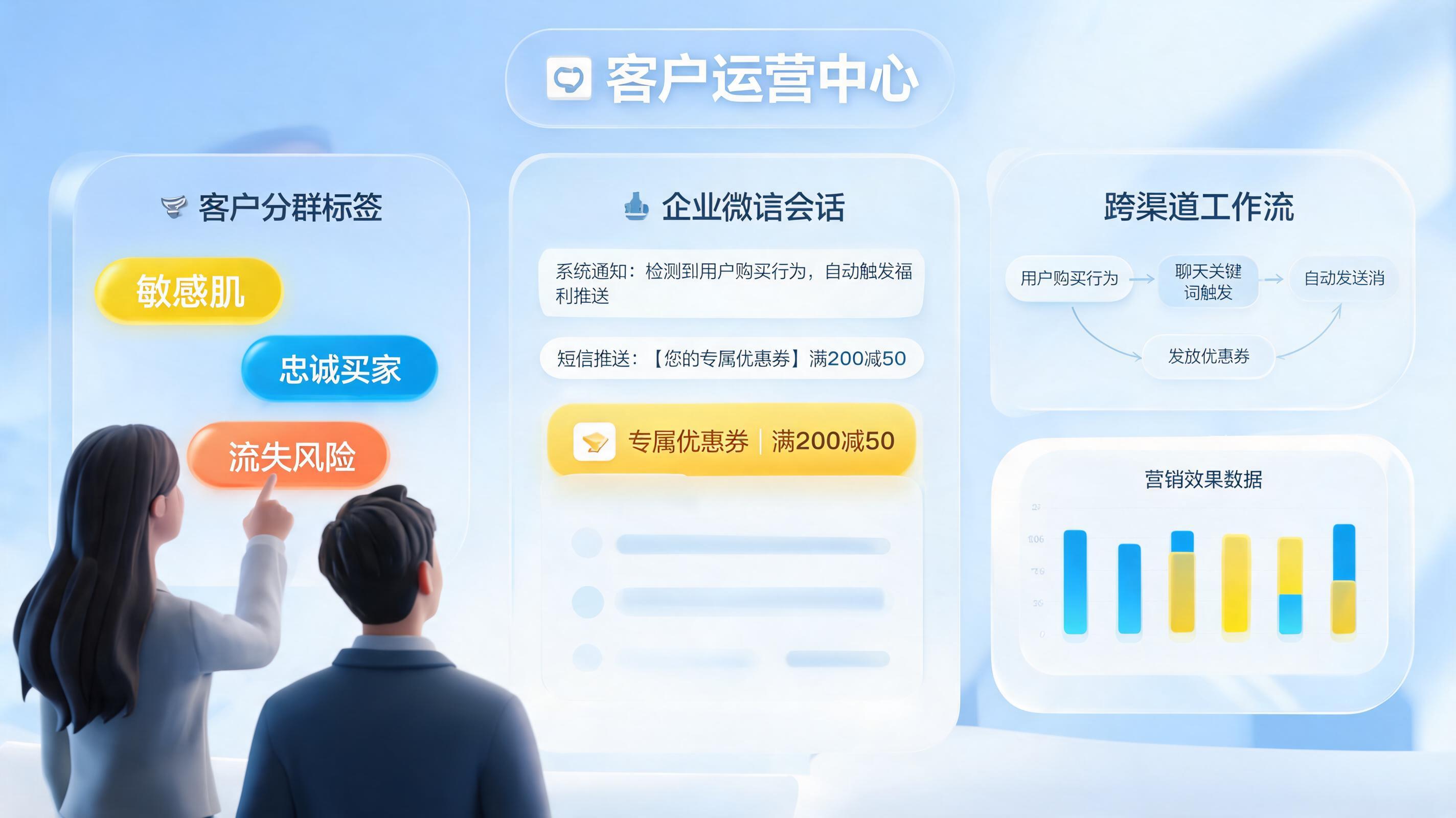 按客户标签自动发送福利信息技巧,提升私域转化效率