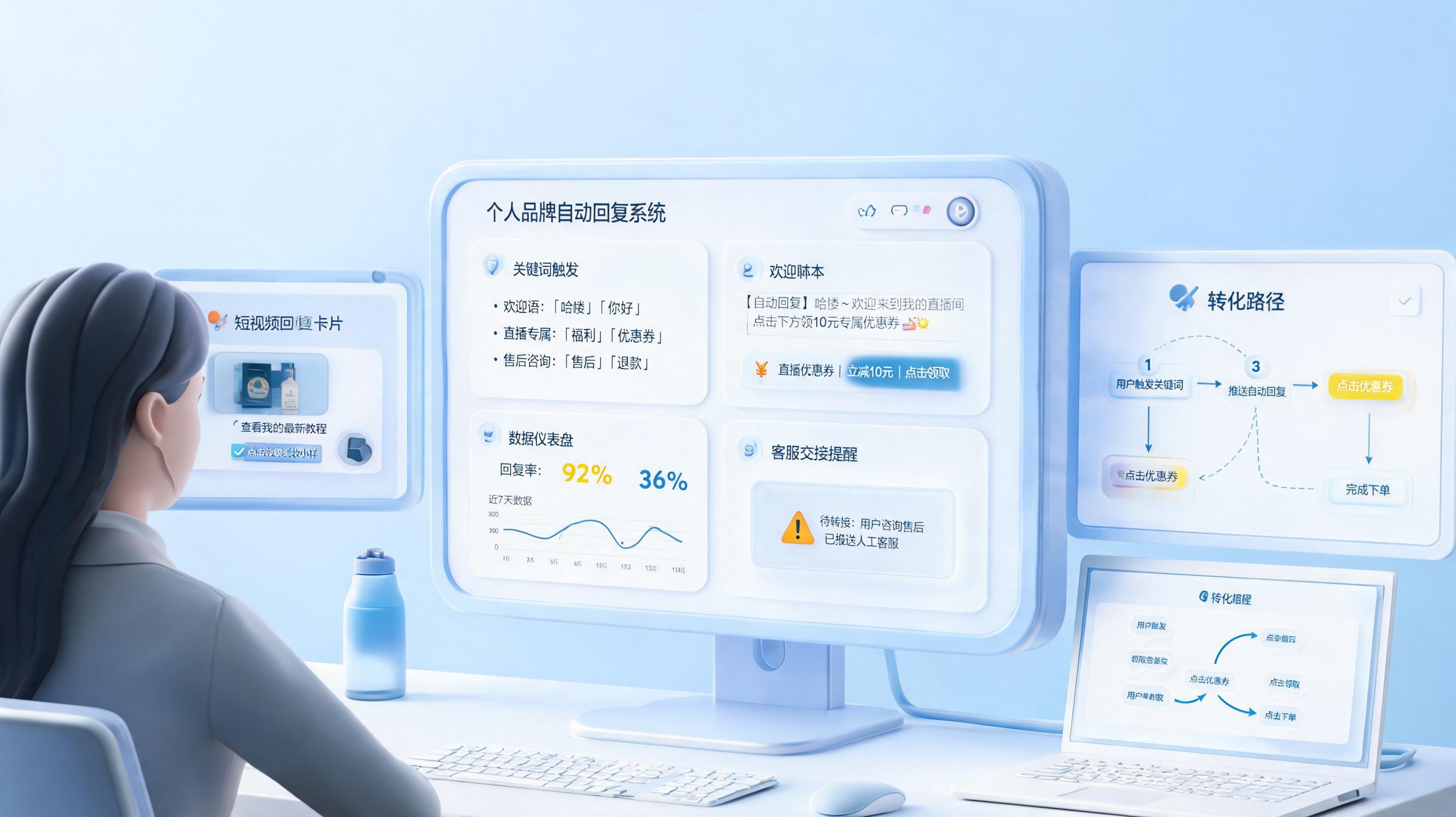 IP账号内容自动回复技巧,提升互动转化