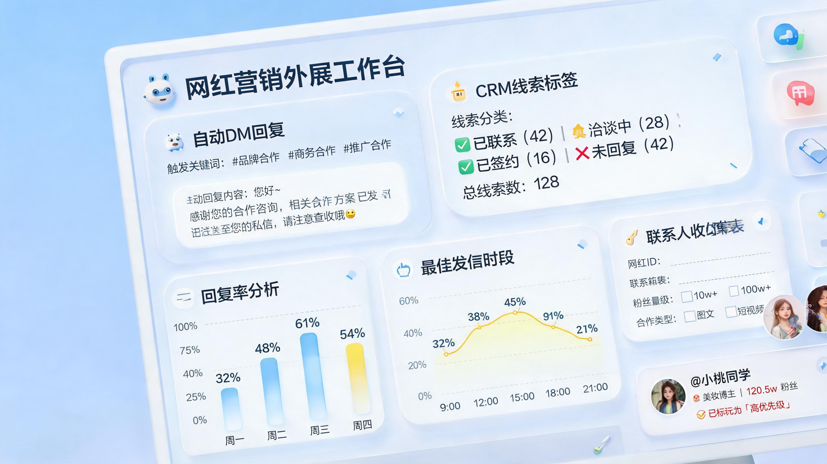 红人账号联系方式自动获取技巧:合规提效方法