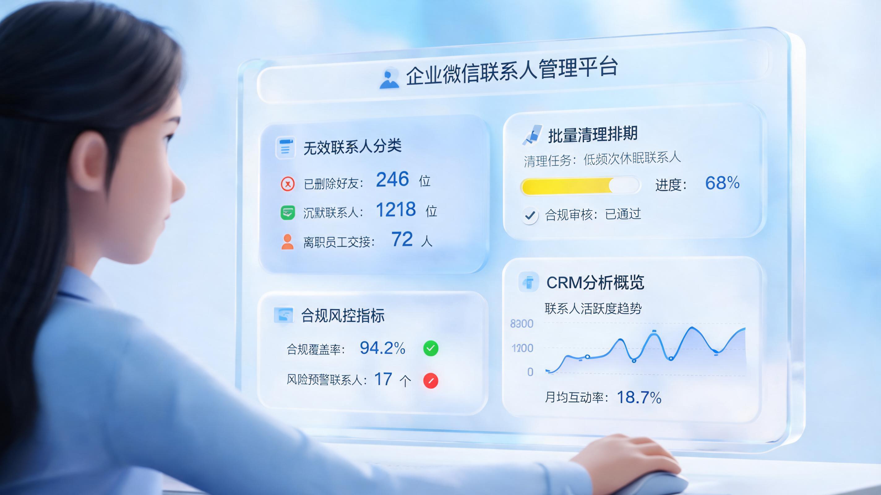 企业微信无效好友自动清理方法,一周执行指南