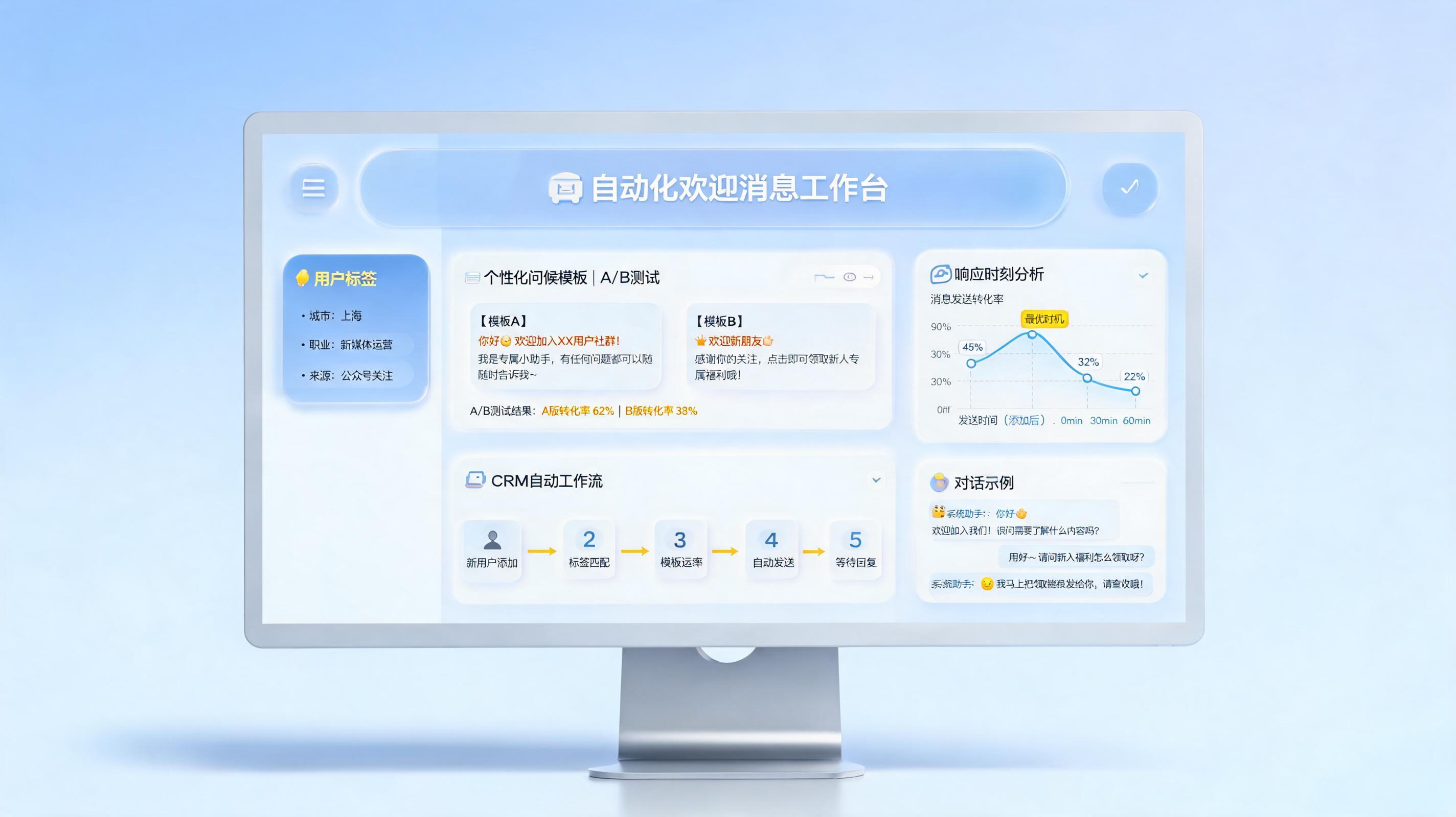 新添加好友问候语自动发送技巧,做好首次破冰